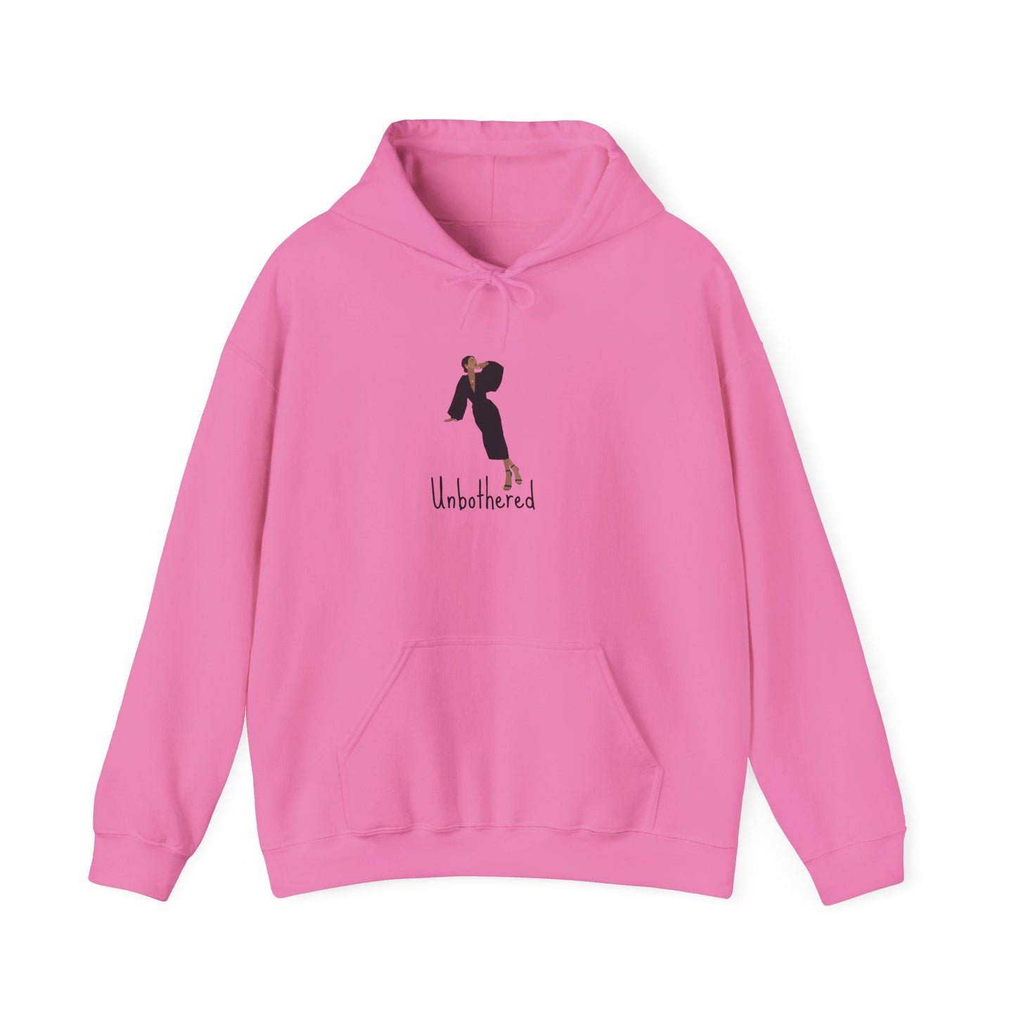 Unbothered Unisex Heavy Blend Hooded Sweatshirt Hoodie Sweater Pullover