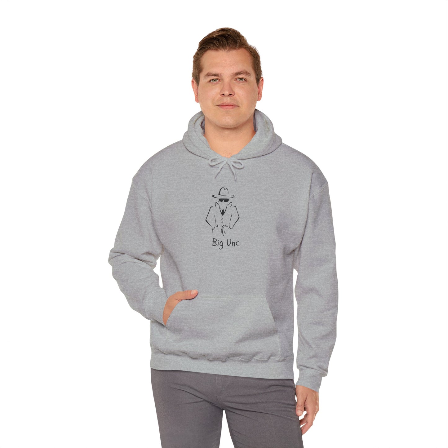 Big Unc Unisex Heavy Blend Hoodie Uncle Streets