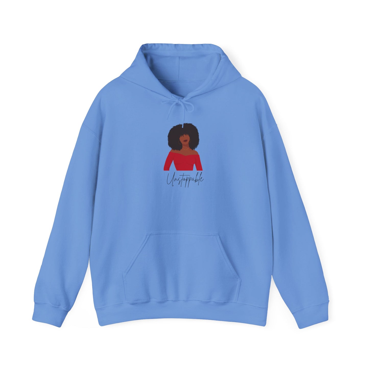 Unstoppable Sweater Pullover Empowering Unisex Heavy Blend™ Hoodie - 'Unstoppable' Design for Everyday Comfort