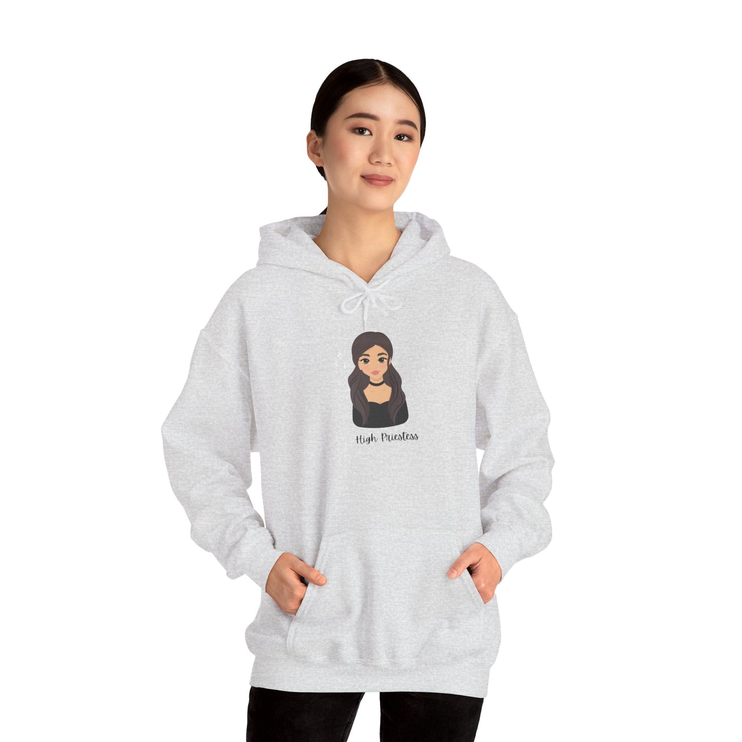 High Priestess Unisex Heavy Blend Hooded Sweatshirt Sweater Pullover Hoodie