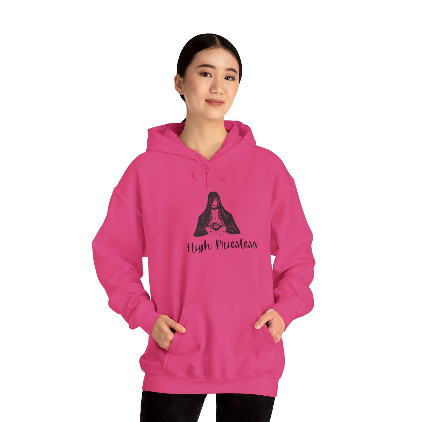 High Priestess Unisex Hoodie Spiritual & Mystical Sweatshirt Pullover Hoodie
