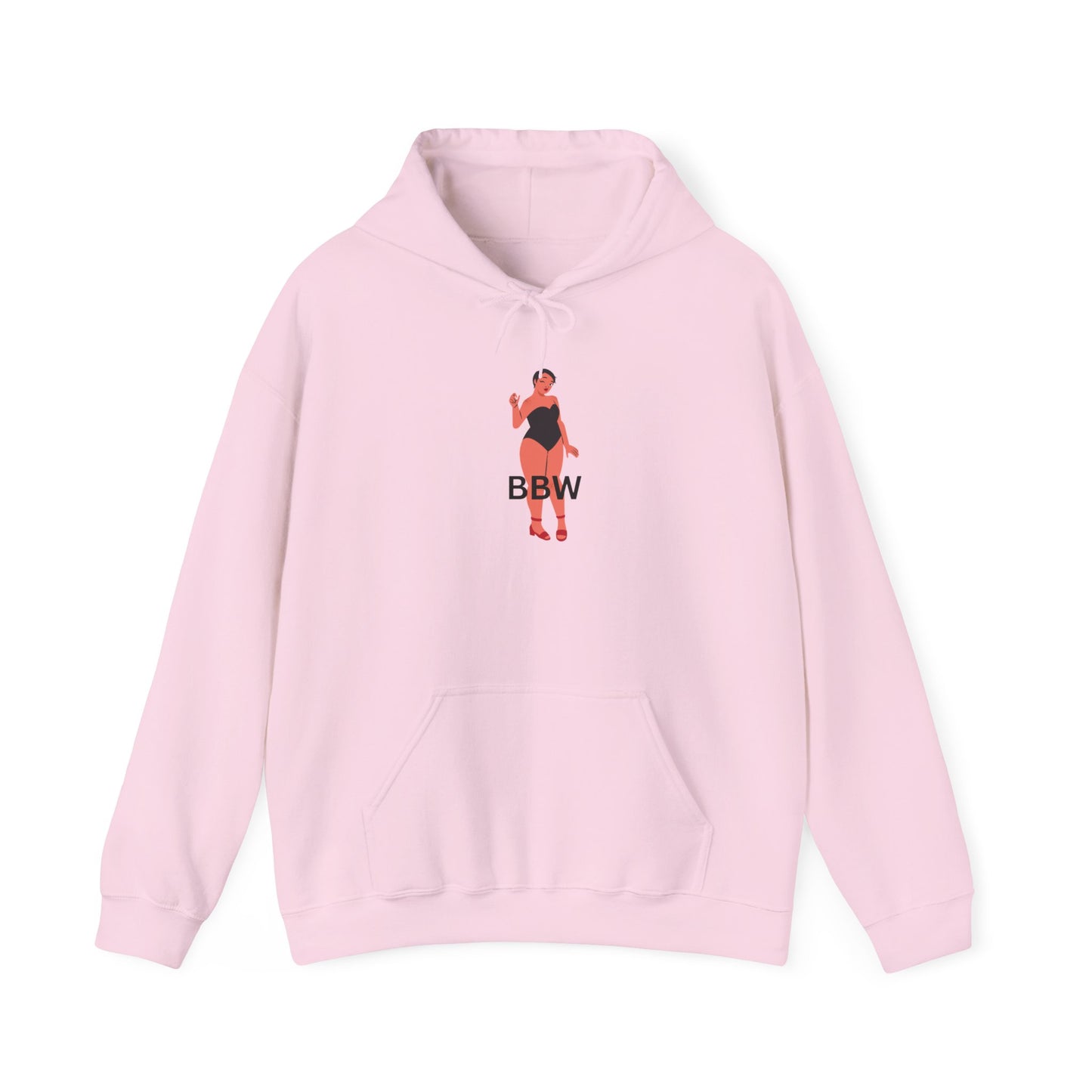 BBW Big Back Plus Size Unisex Heavy Blend™ BBW Graphic Hoodie - Stylish Comfort for Everyday Wear