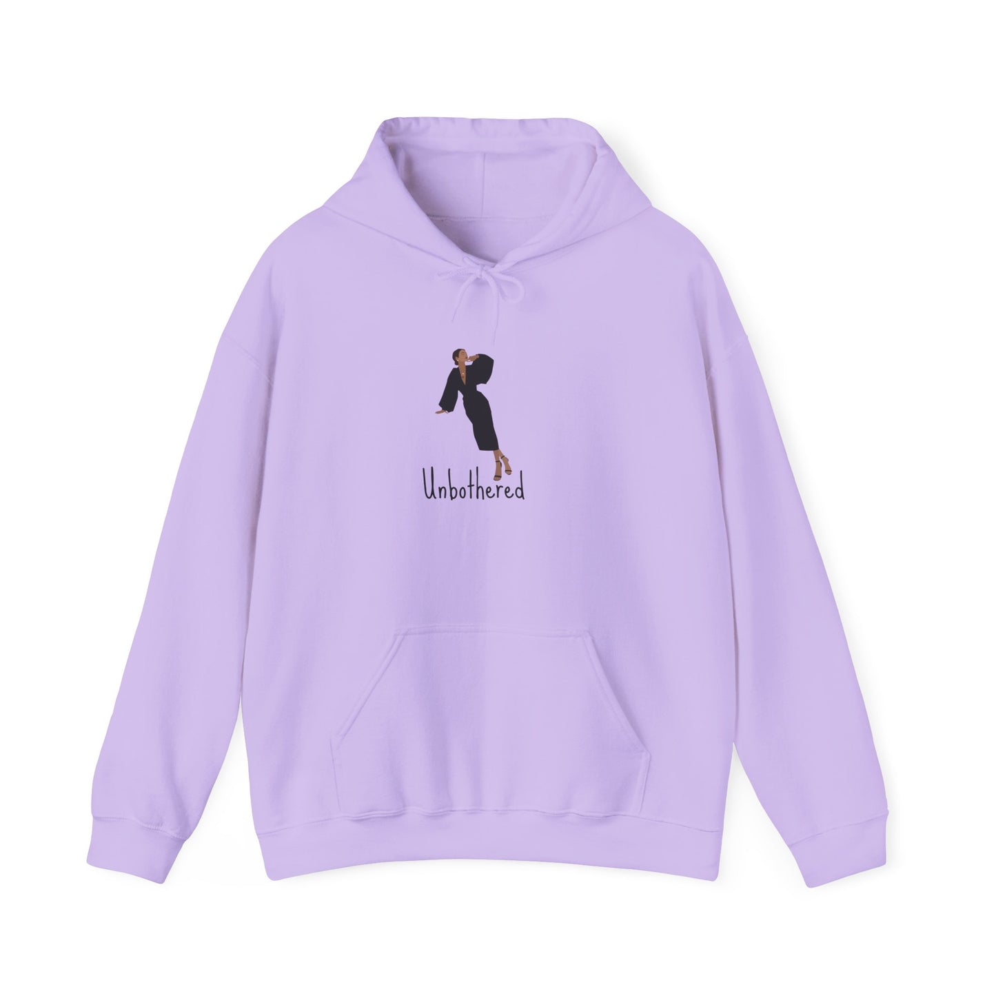 Unbothered Unisex Heavy Blend Hooded Sweatshirt Hoodie Sweater Pullover