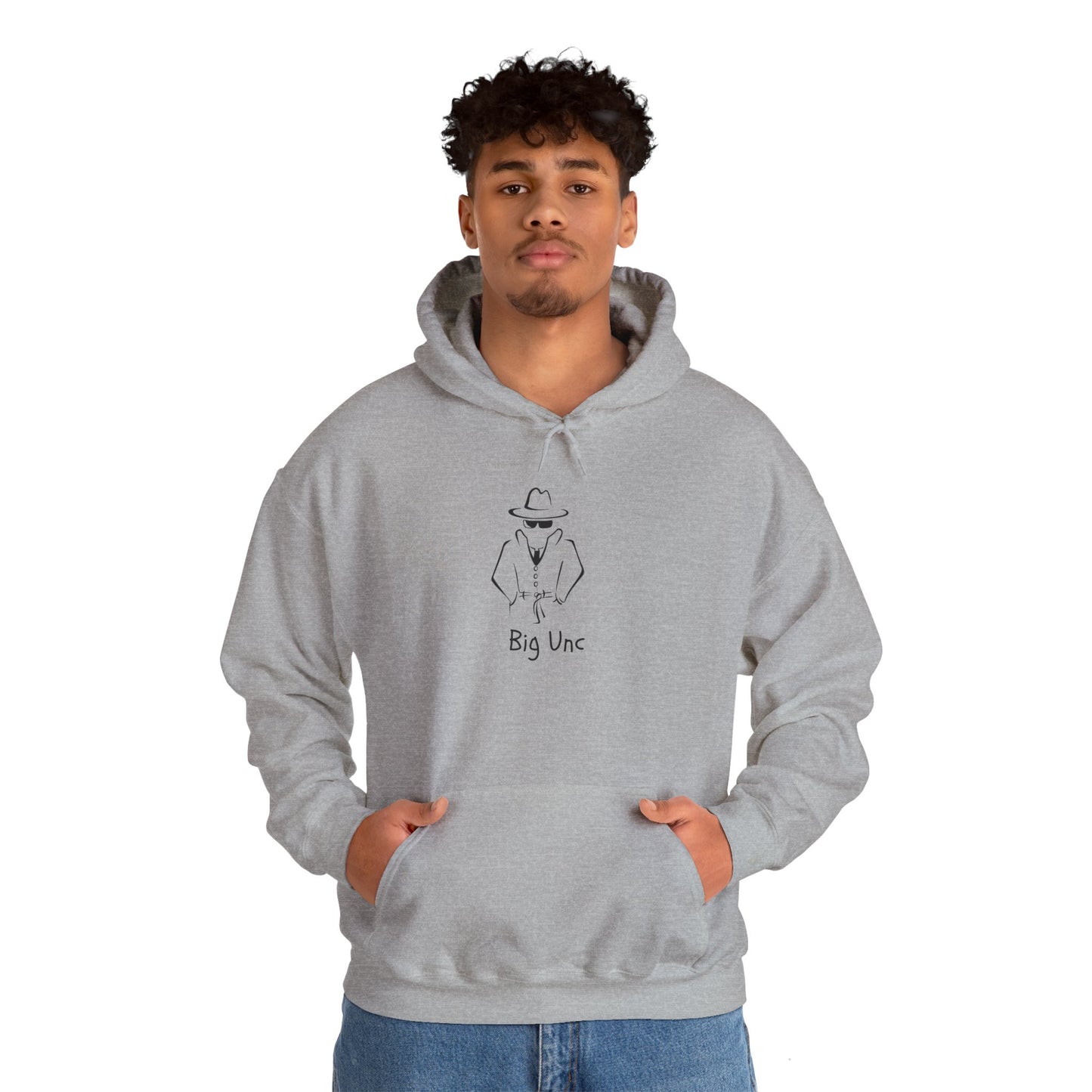 Big Unc Unisex Heavy Blend Hoodie Uncle Streets
