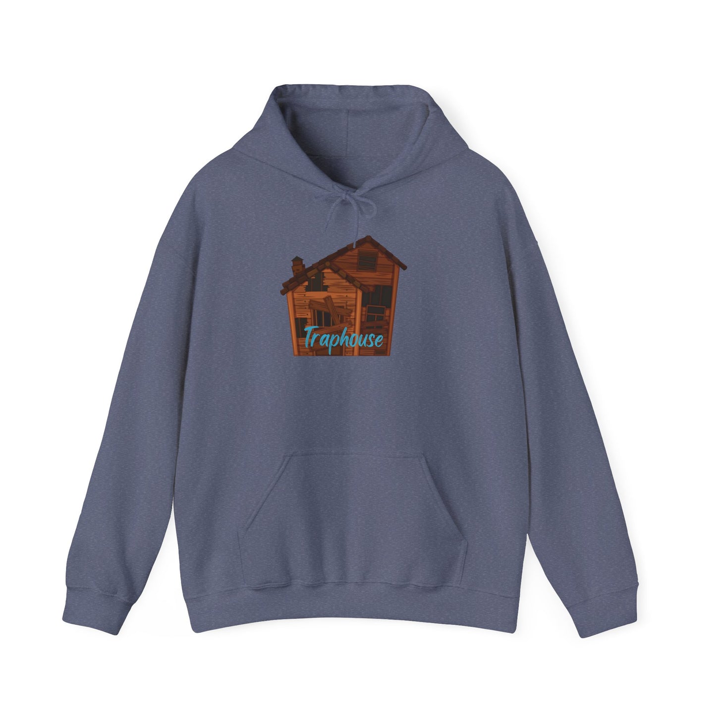 Trap House Sweatshirt Hoodie Abandoned House Bando Street Life Pullover Sweater