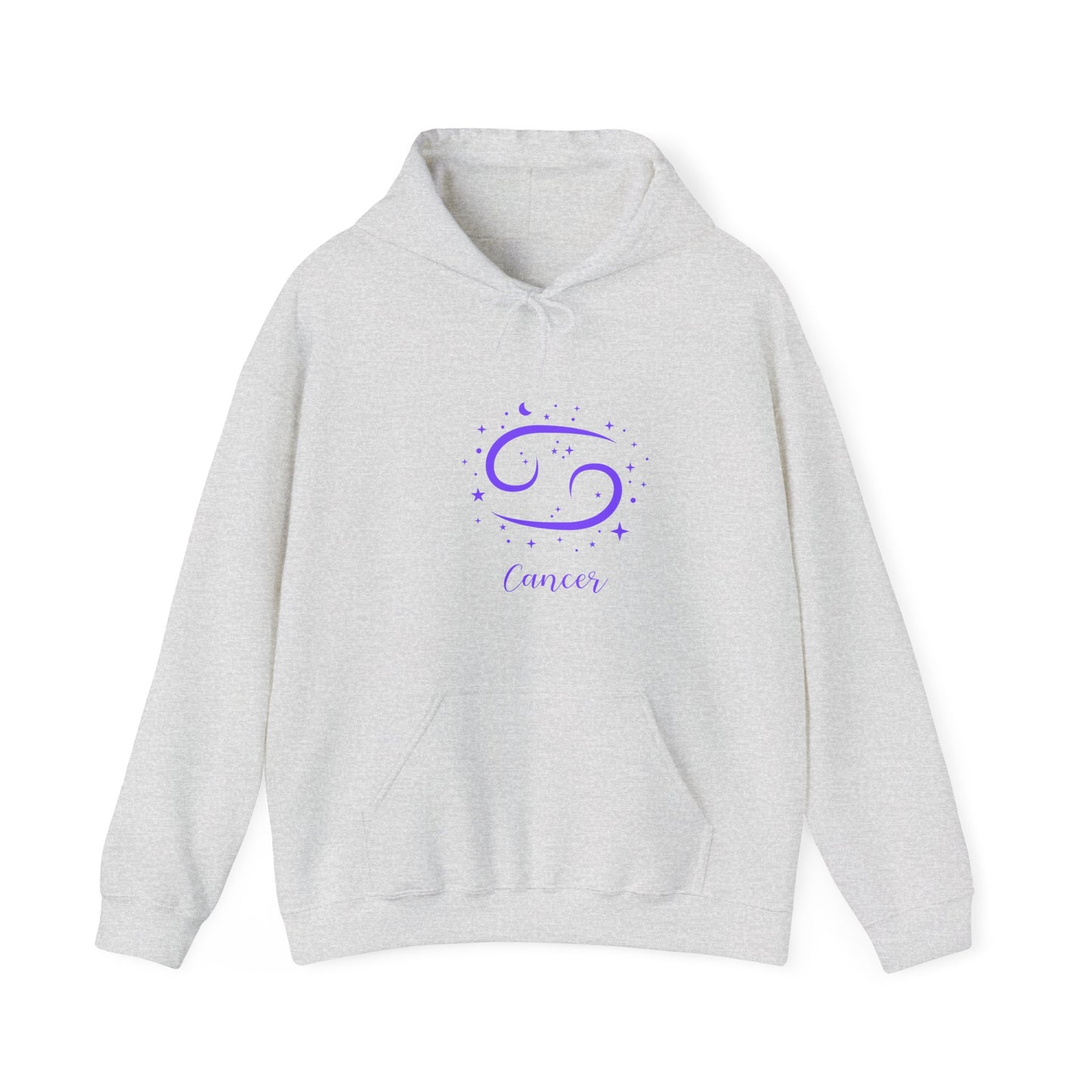 Cancer Zodiac Unisex Heavy Blend Hooded Sweatshirt Astrology June July August Birthday Pullover Hoodie Sweater