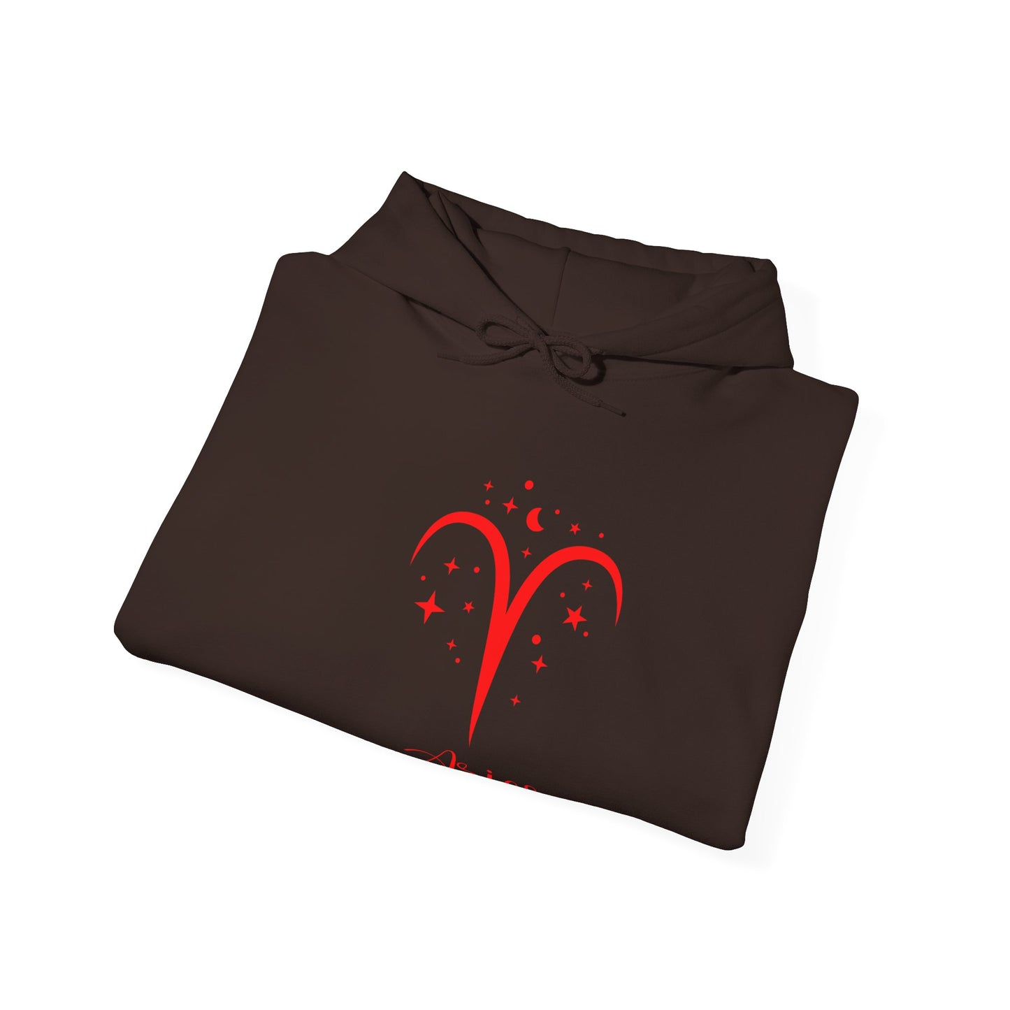Aries Zodiac Sign Unisex Heavy Blend Hooded Sweatshirt