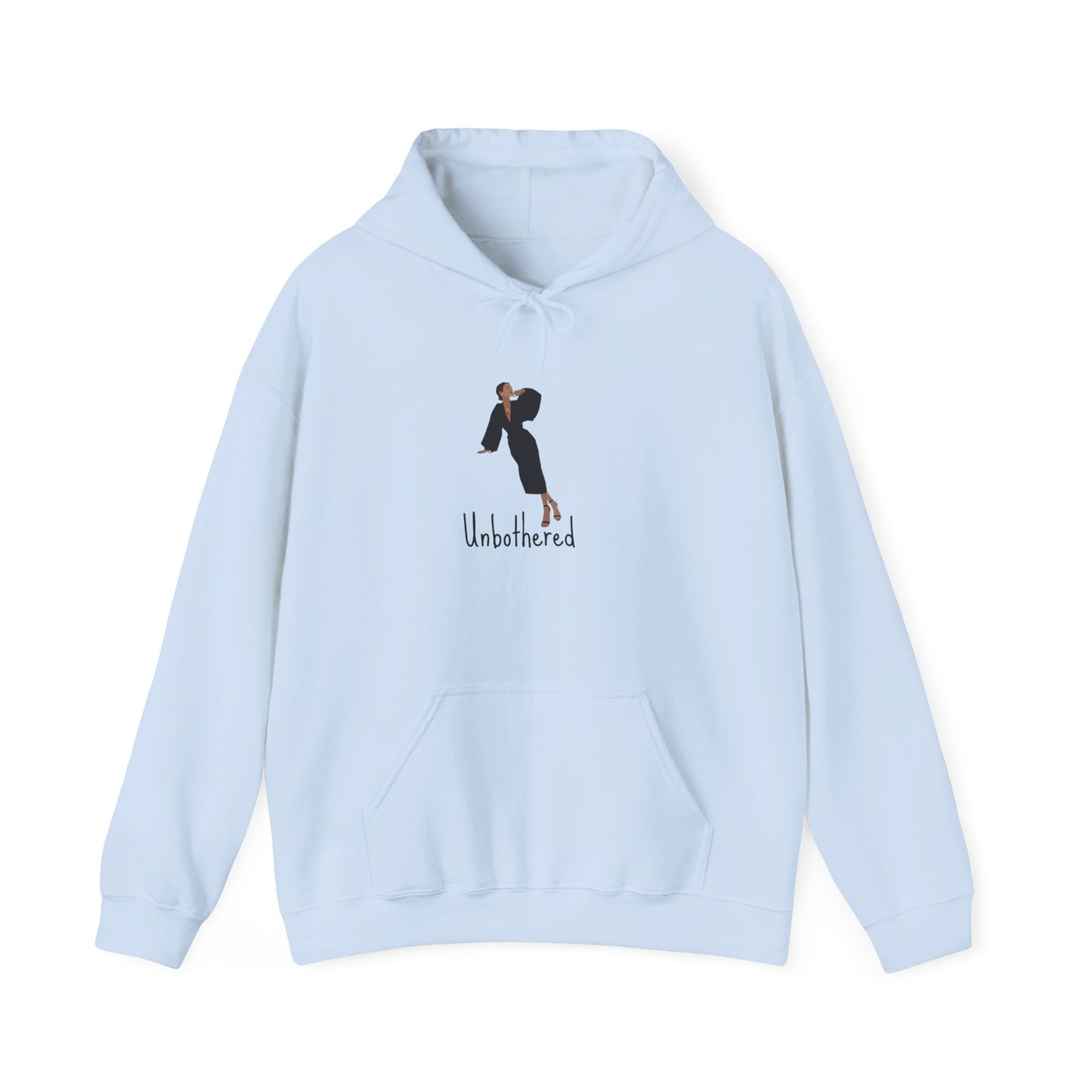 Unbothered Unisex Heavy Blend Hooded Sweatshirt Hoodie Sweater Pullover