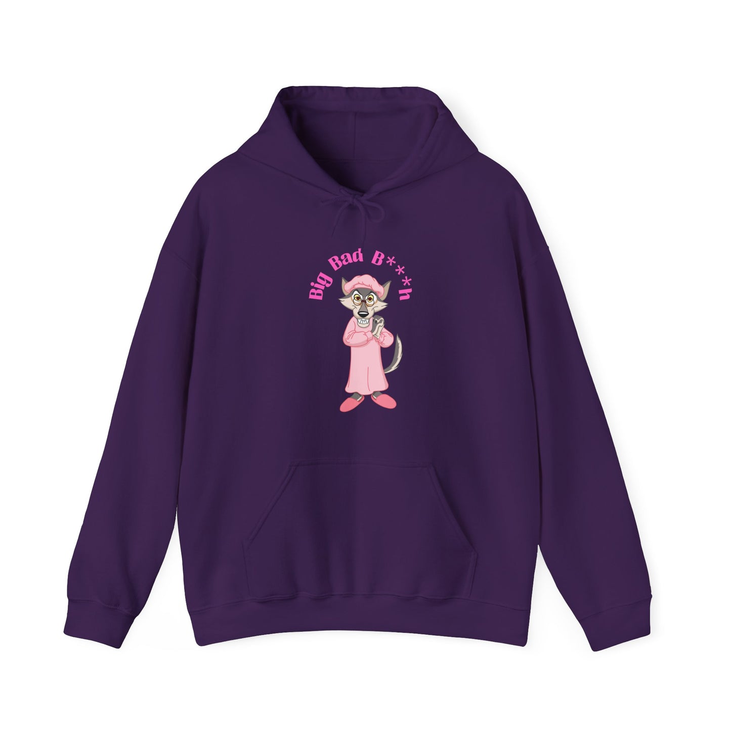 Big Bad B*tch Unisex Heavy Blend Hooded Sweatshirt Mean Girls Boss Goddess Hoodie Sweater Pullover