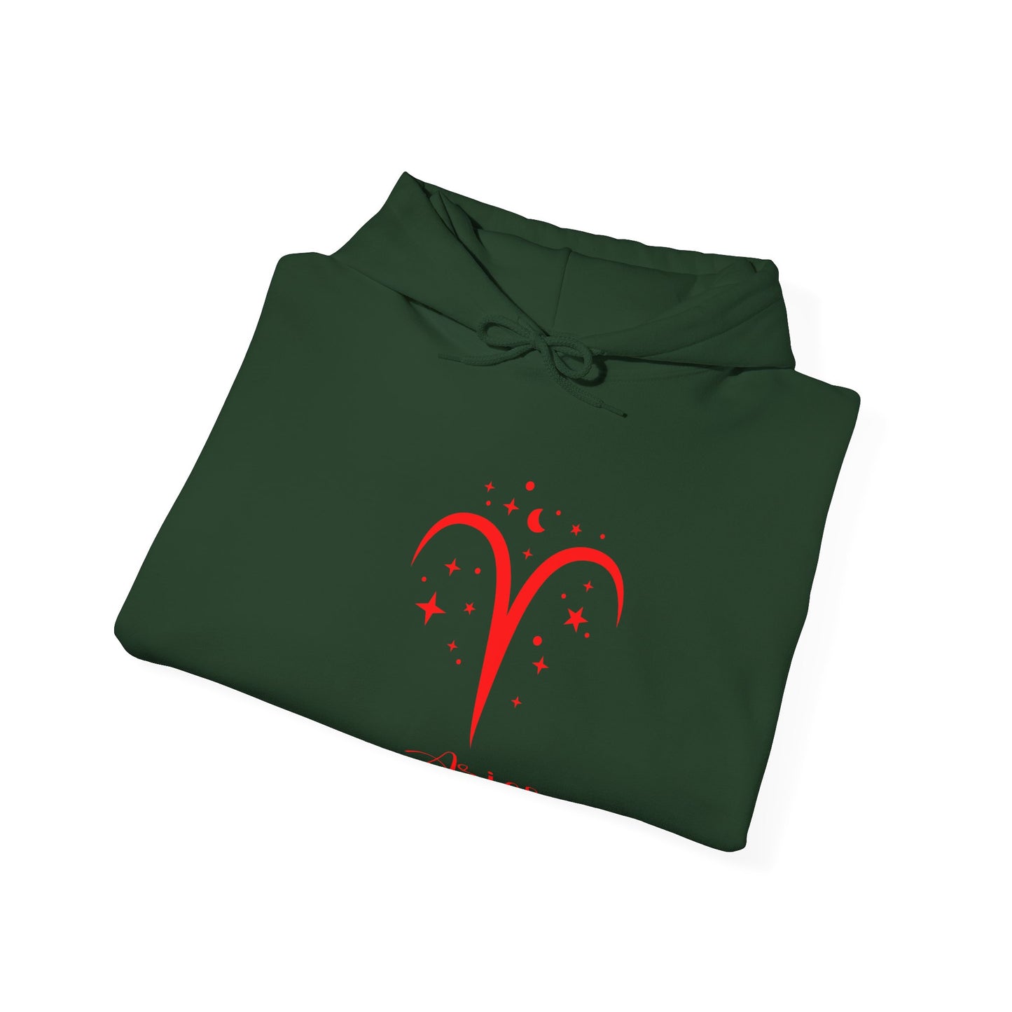 Aries Zodiac Sign Unisex Heavy Blend Hooded Sweatshirt