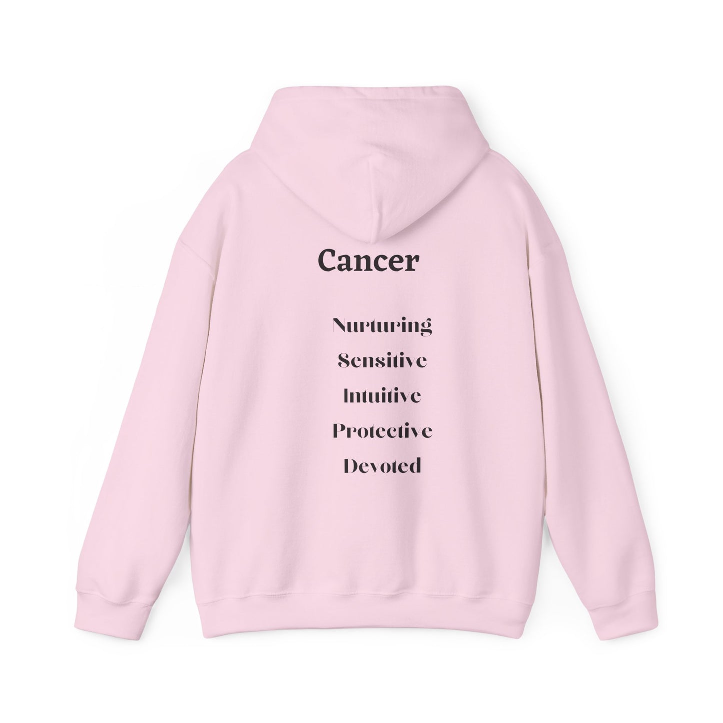 Cancer Zodiac Astrology With Traits Unisex Heavy Blend Hooded Sweatshirt Birth Chart Birth Stone