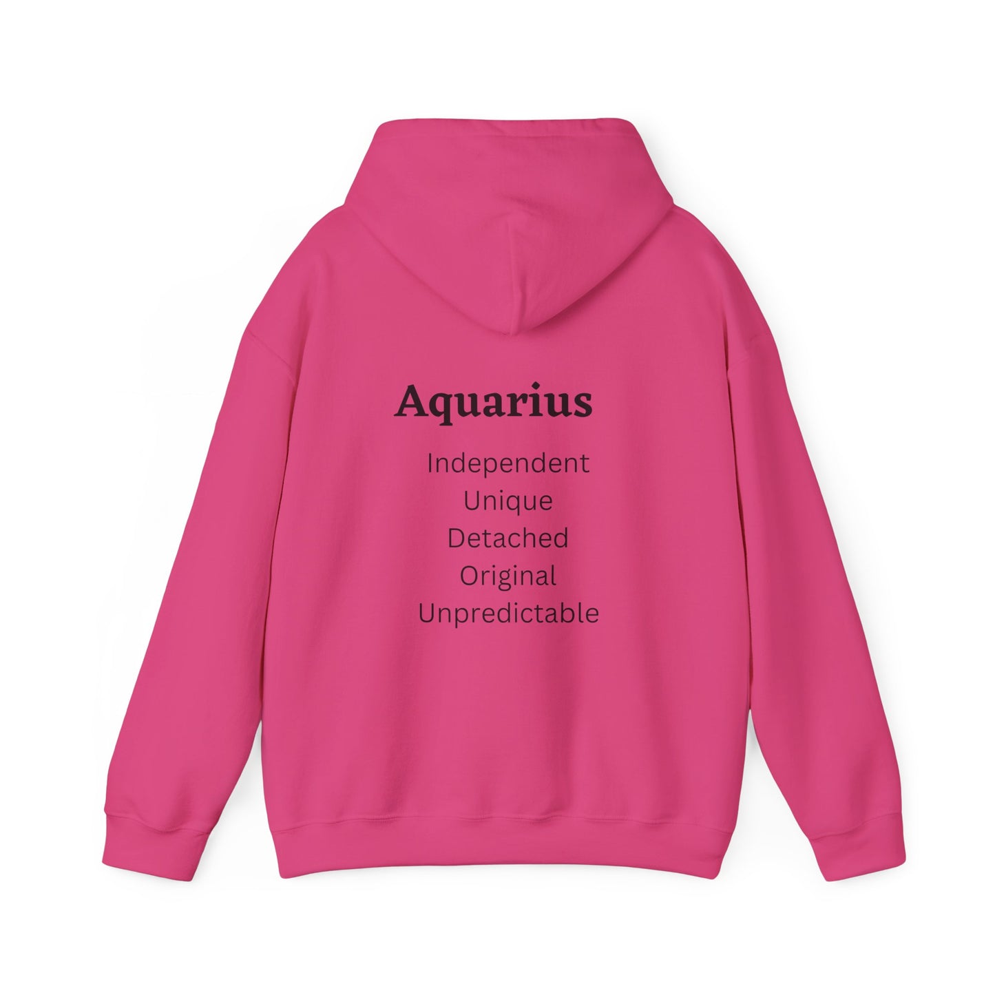 Aquarius Zodiac Astrology With Traits Unisex Heavy Blend Hooded Sweatshirt Zodiac Shirt Astrology Shirt Pullover Hoodie