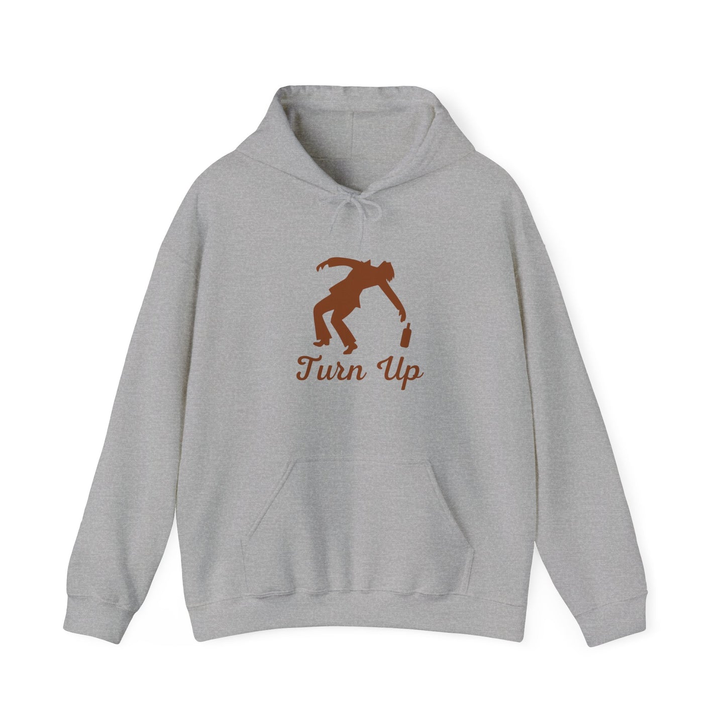Turn Up Unisex Heavy Blend Hooded Sweatshirt Drinking Party Booze Party Shirt Drinking Shirt Party Animal Beer Alcohol Pullover Sweater