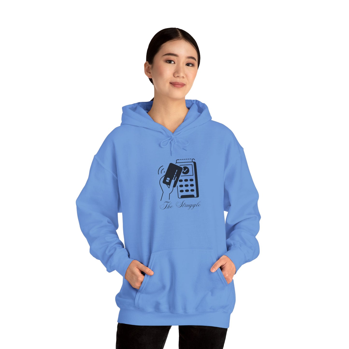 The Struggle Unisex Heavy Blend™ Hooded Sweatshirt Pullover Broke Need Money Sweater Hoodie