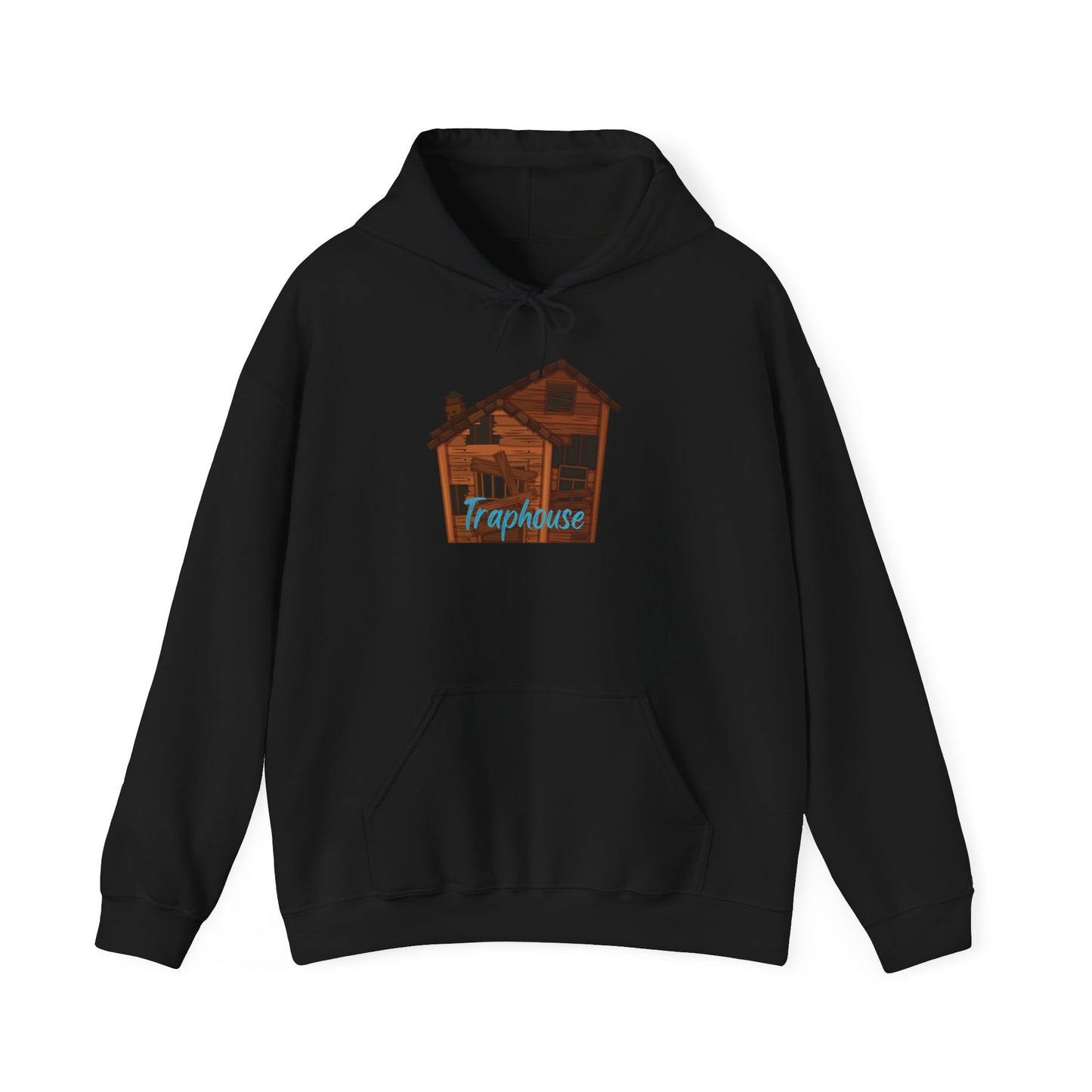Trap House Sweatshirt Hoodie Abandoned House Bando Street Life Pullover Sweater