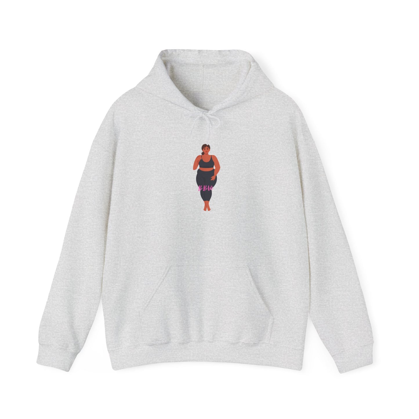 BBW Hoodie Unisex Heavy Blend Hooded Sweatshirt Plus Size Sweater Pullover