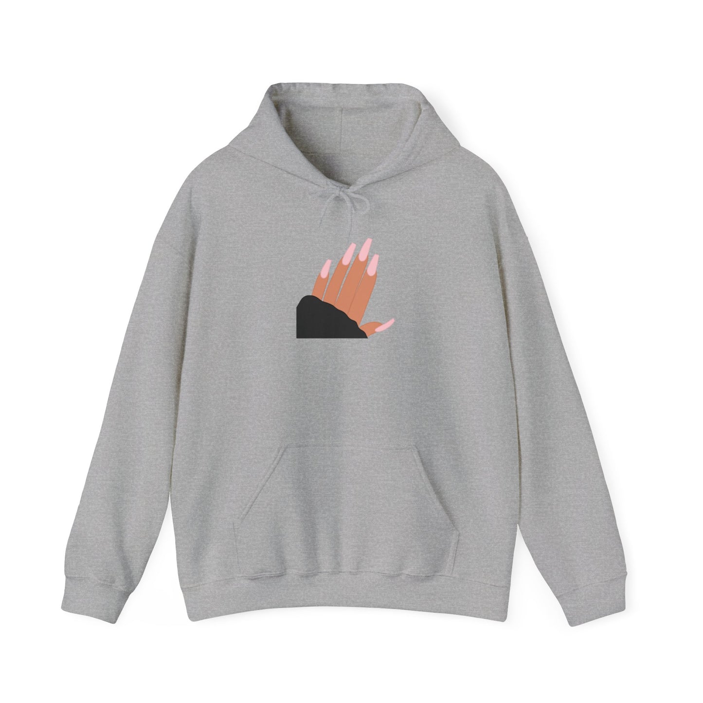 Chic Nail Art Unisex Hoodie - Cozy Sweatshirt Pullover Sweater