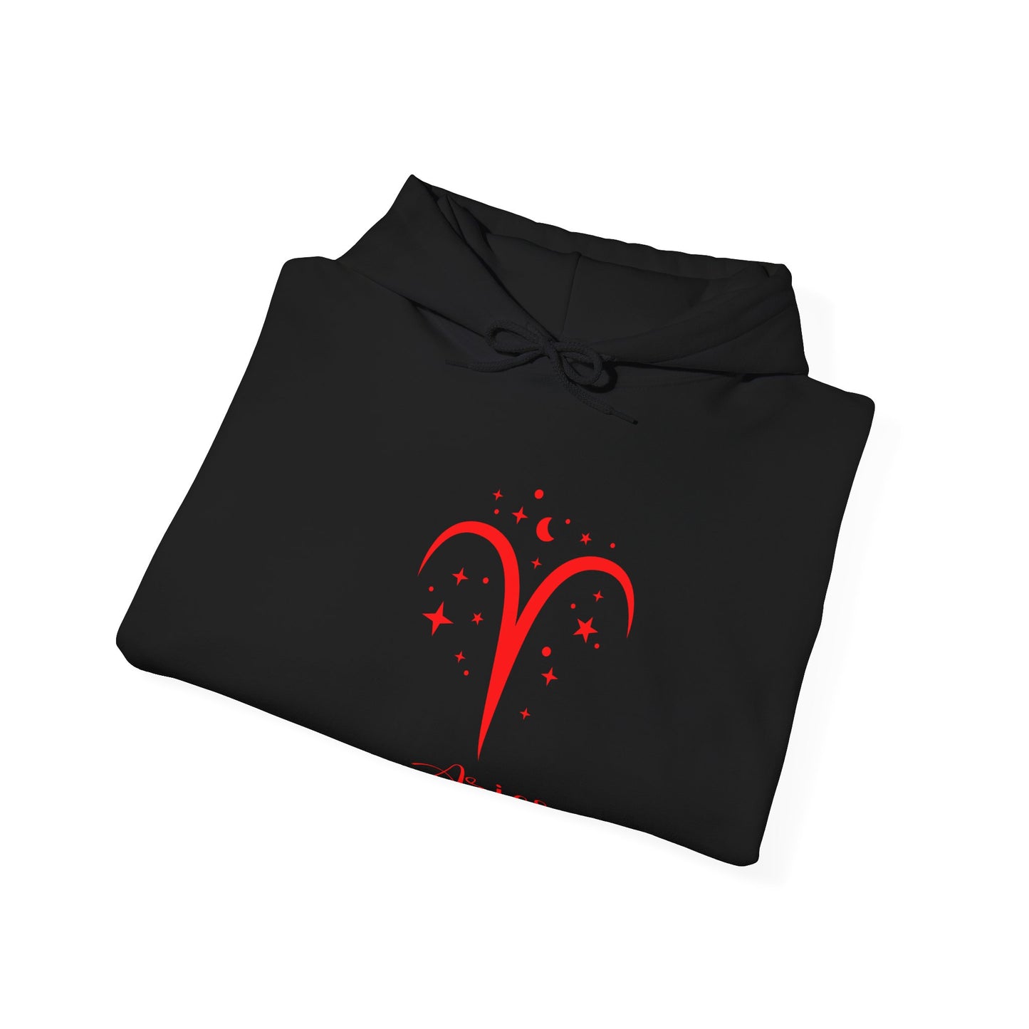 Aries Zodiac Sign Unisex Heavy Blend Hooded Sweatshirt