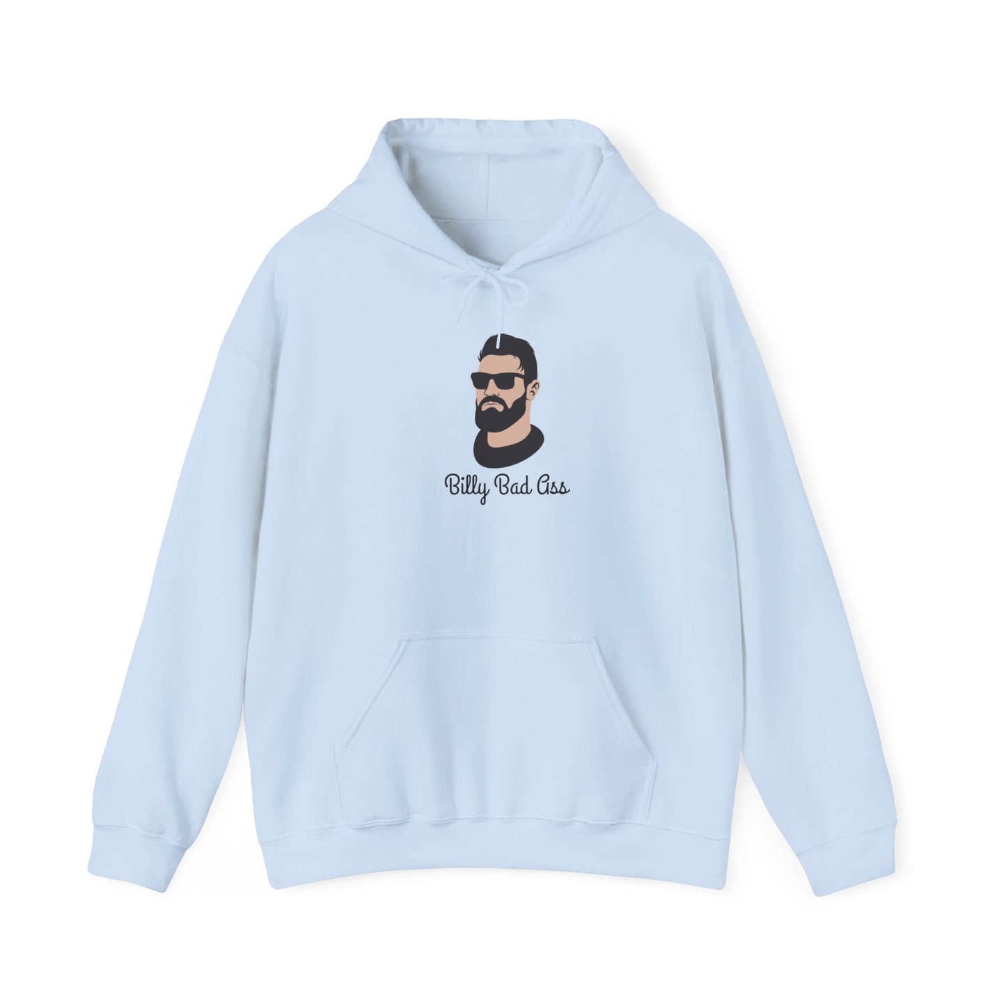 Billy Bad A Unisex Heavy Blend Hooded Sweatshirt Tough Guy Pullover Sweater