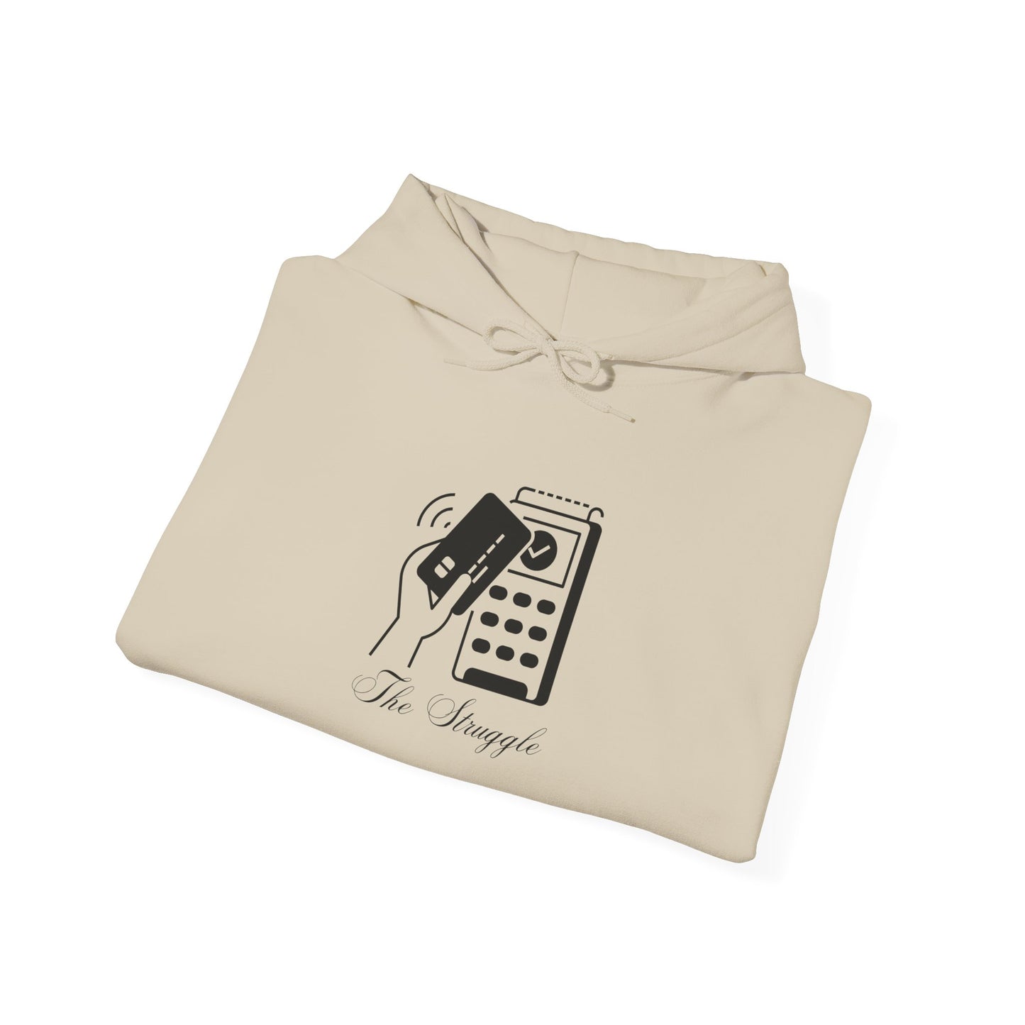 The Struggle Unisex Heavy Blend™ Hooded Sweatshirt Pullover Broke Need Money Sweater Hoodie