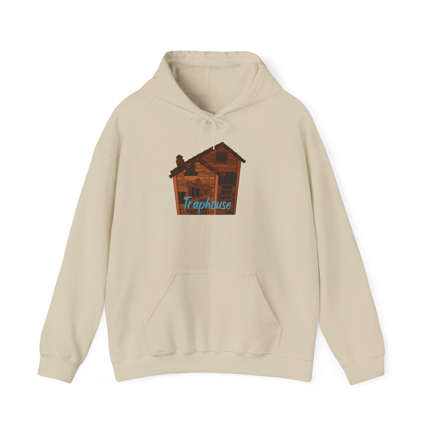 Trap House Sweatshirt Hoodie Abandoned House Bando Street Life Pullover Sweater