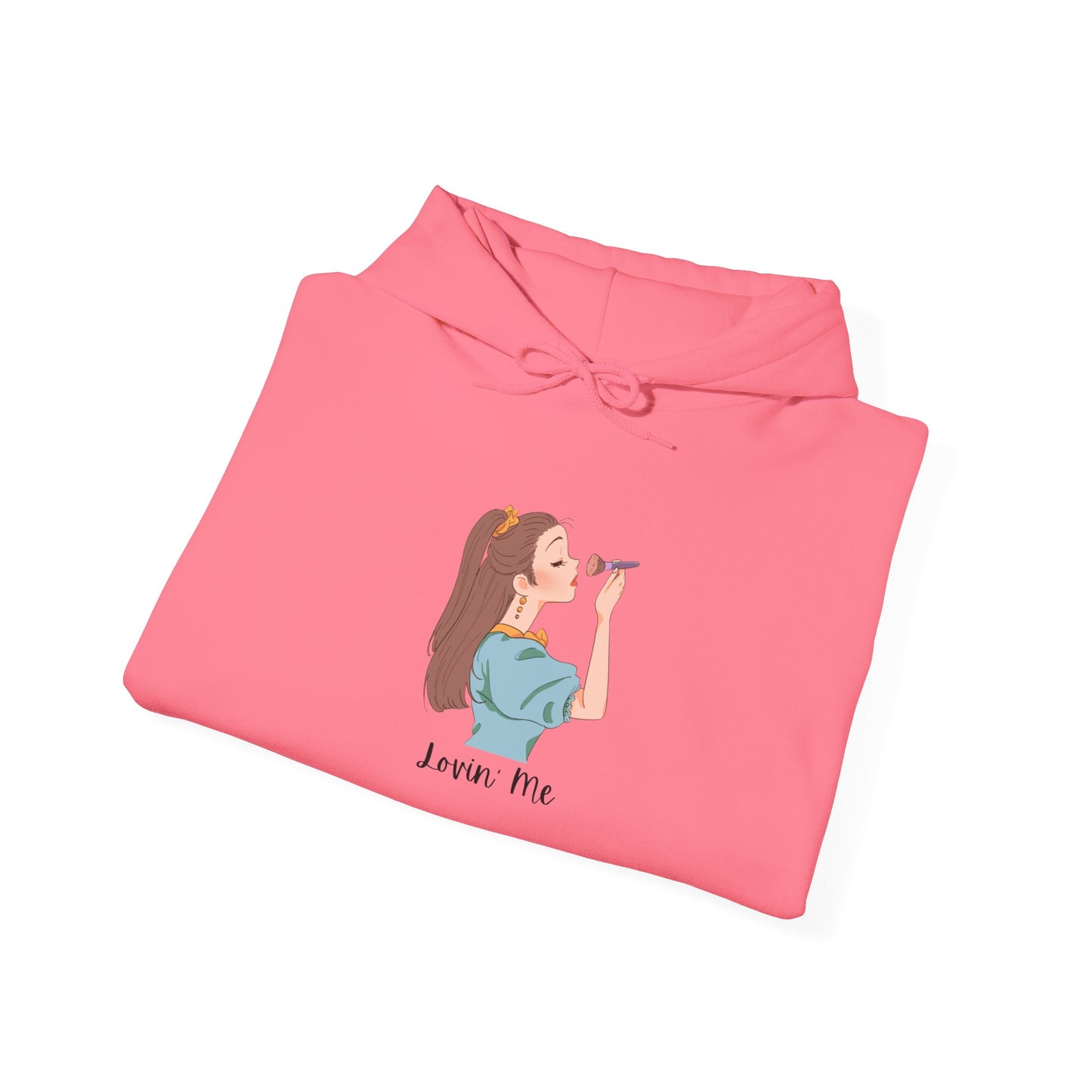 Loving Me Hooded Sweatshirt - Unisex Heavy Blend Sweater Pullover Winter Clothes