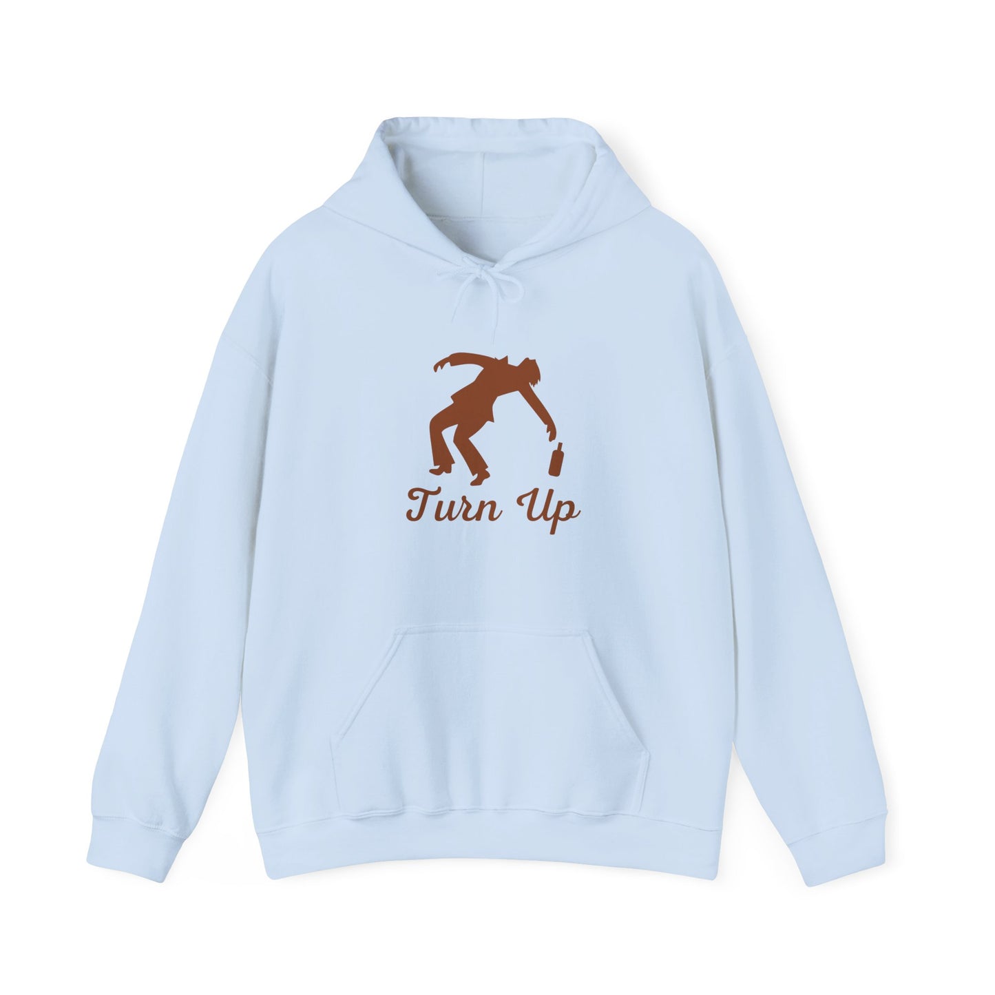 Turn Up Unisex Heavy Blend Hooded Sweatshirt Drinking Party Booze Party Shirt Drinking Shirt Party Animal Beer Alcohol Pullover Sweater