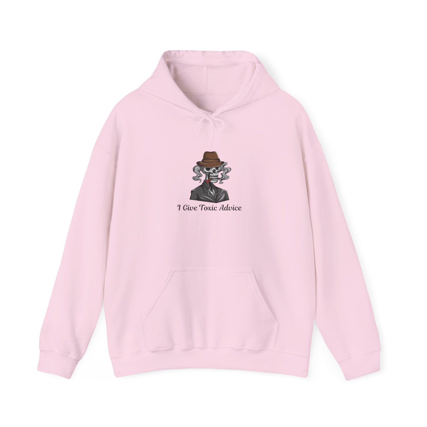 I Give Toxic Advice Unisex Hoodie - Stylish Heavy Blend Sweatshirt for Humor Lovers Toxic Bad Boy Bad Girl Evil Pullover Sweater