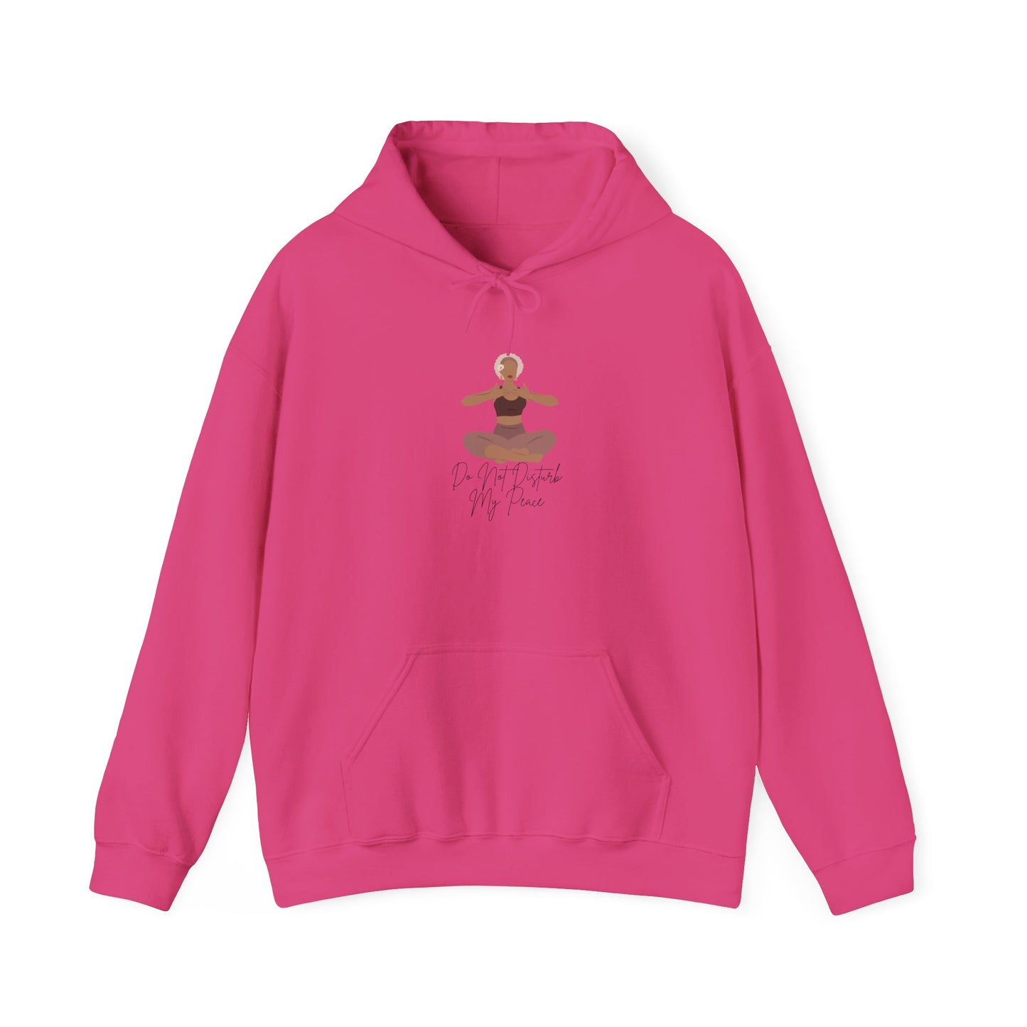 Do Not Disturb My Peace Unisex Heavy Blend™ Hooded Sweatshirt Pullover Peaceful No Drama God First Manifest Sweater Hoodie Sweater