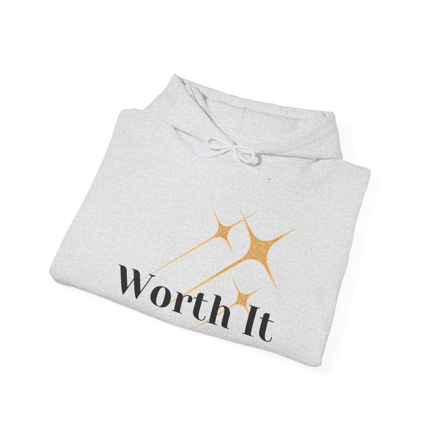 Worth It Unisex Heavy Blend™ Hooded Sweatshirt Self Love Confident Self Confidence Baddie Catch Siren