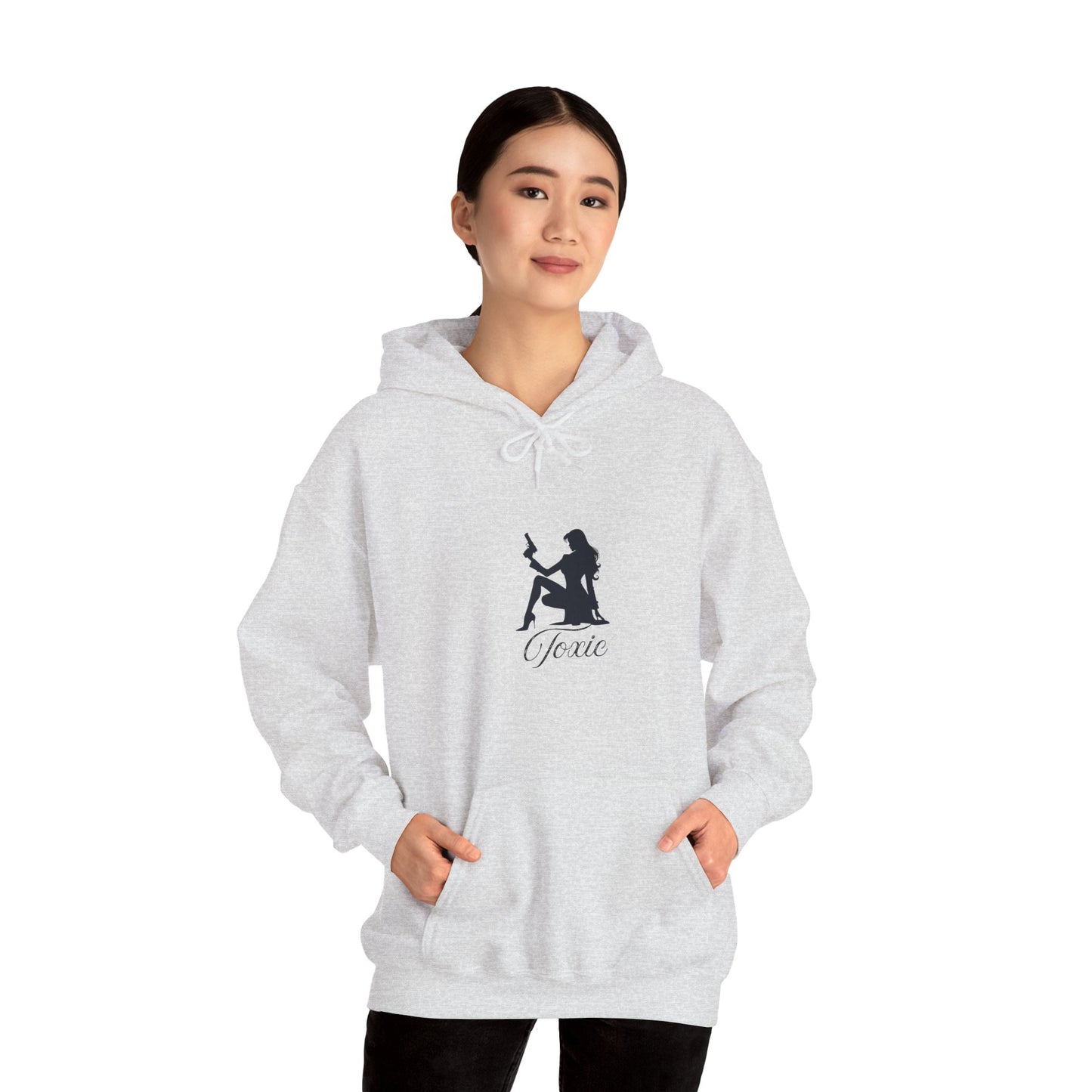 Toxic Unisex Heavy Blend™ Sweatshirt for Empowerment Bad Girl Party Girl Toxic Evil Diva Pullover Sweater Hooded Sweatshirt