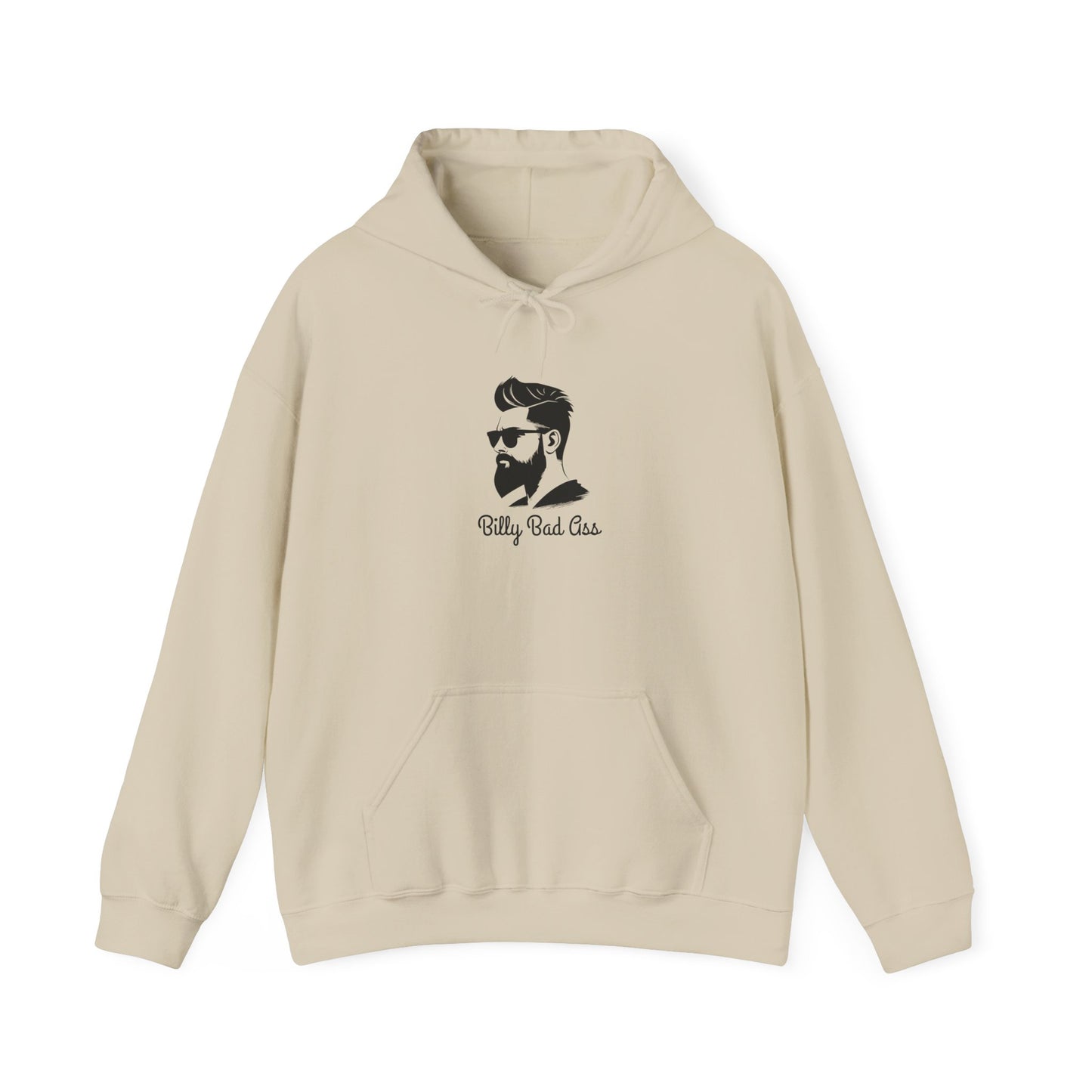 Billy Bad Ass Hoodie Unisex Heavy Blend™ Hooded Sweatshirt Tough Guy Macho Man Strong Man Pullover Sweater Pullover Sweater