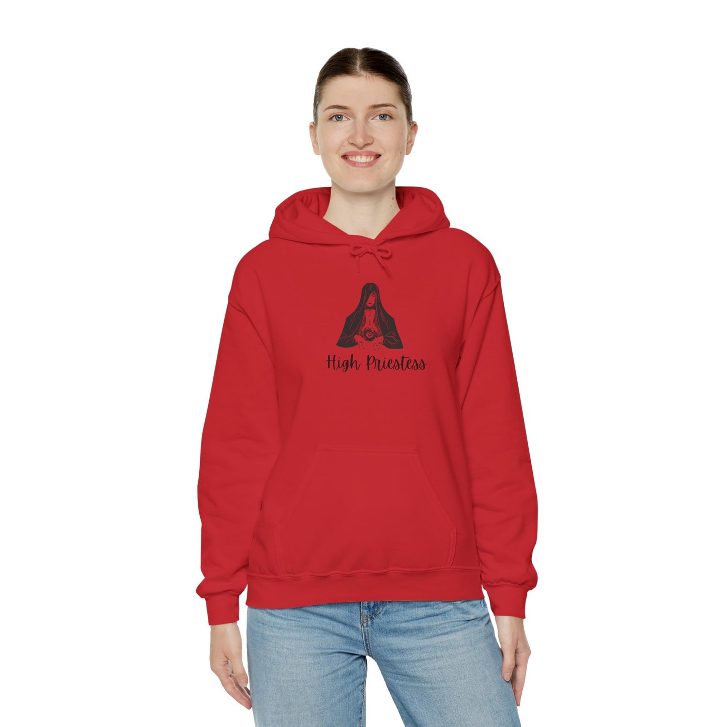 High Priestess Unisex Hoodie Spiritual & Mystical Sweatshirt Pullover Hoodie