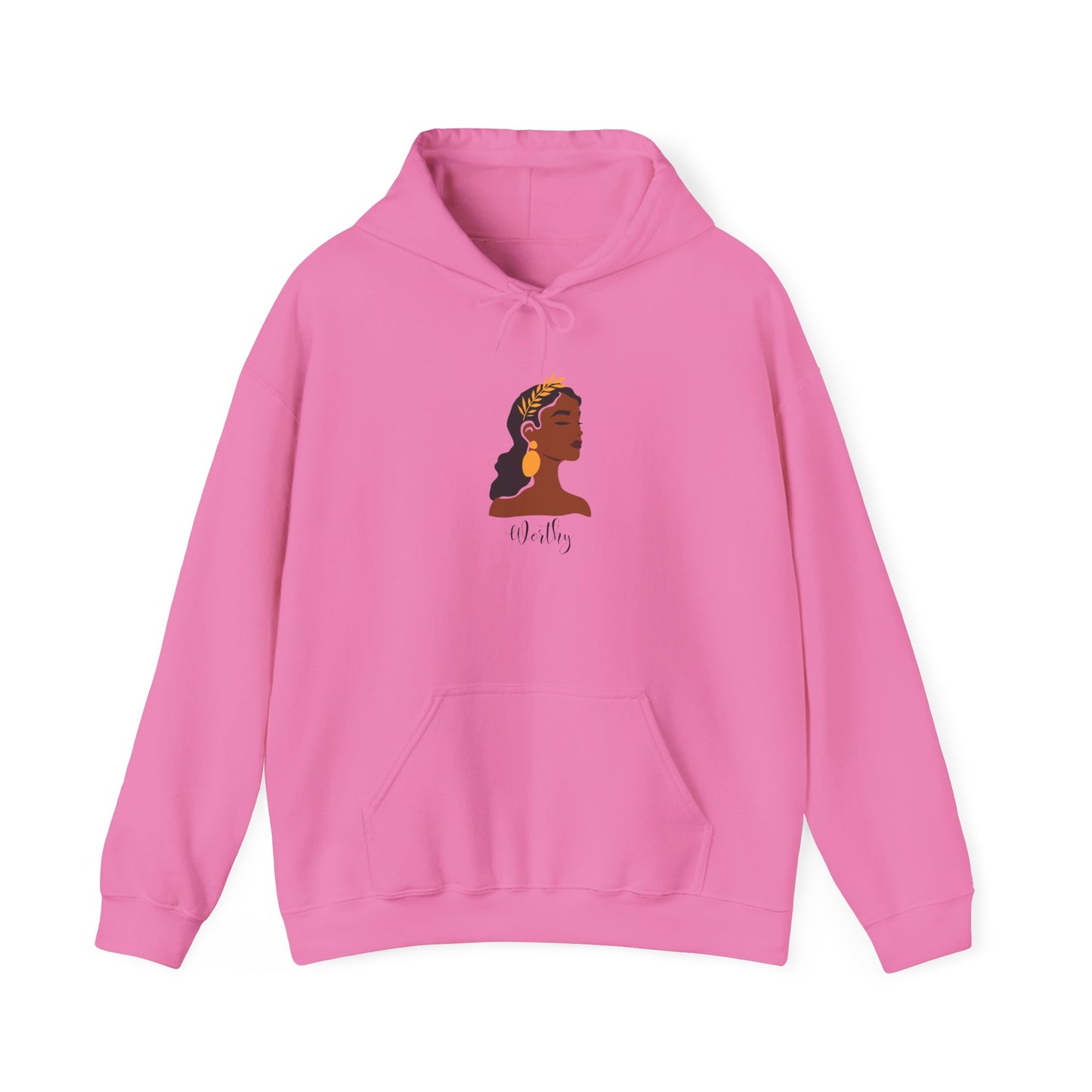 Worthy Sweater Pullover Empowered Woman Unisex Heavy Blend Hooded Sweatshirt