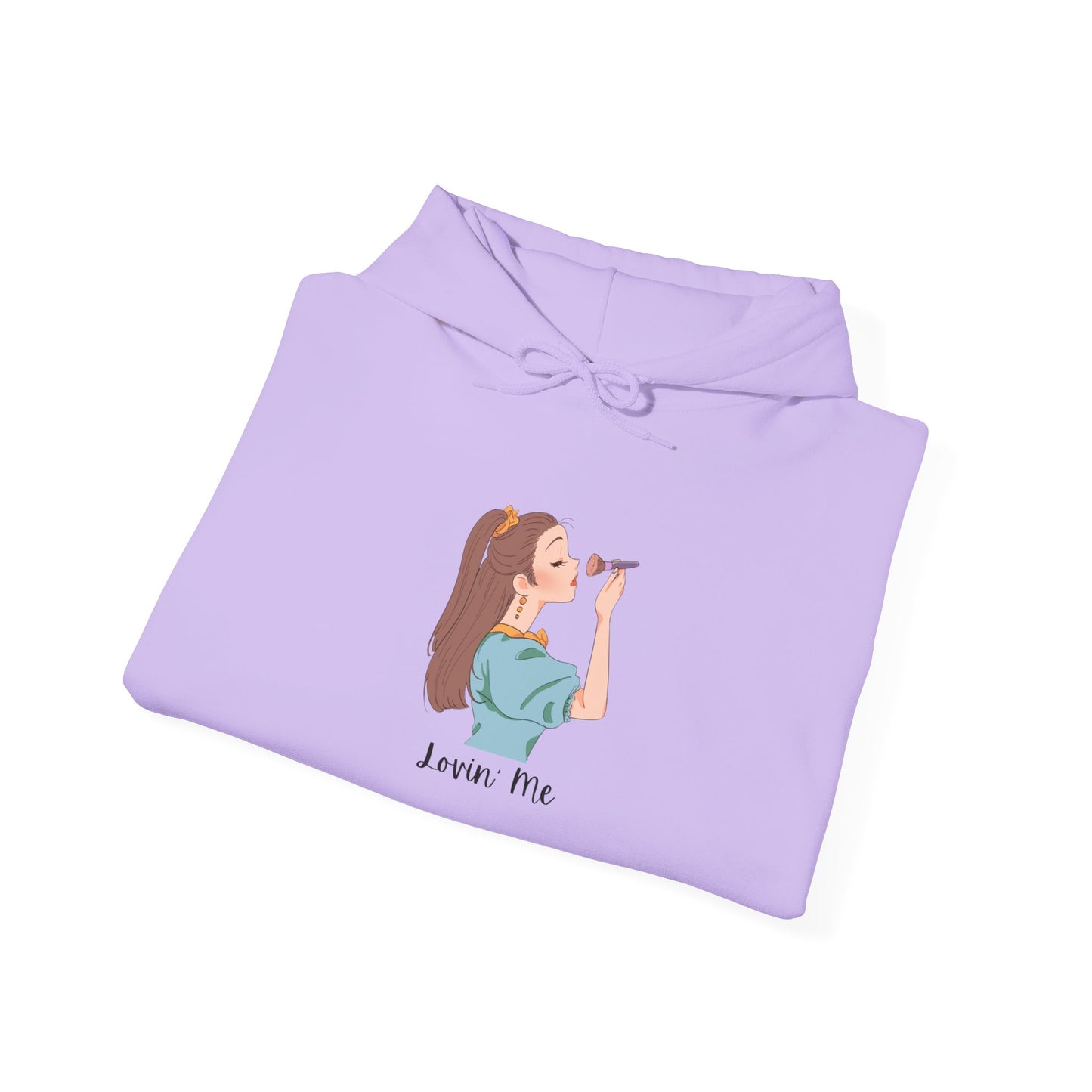 Loving Me Hooded Sweatshirt - Unisex Heavy Blend Sweater Pullover Winter Clothes