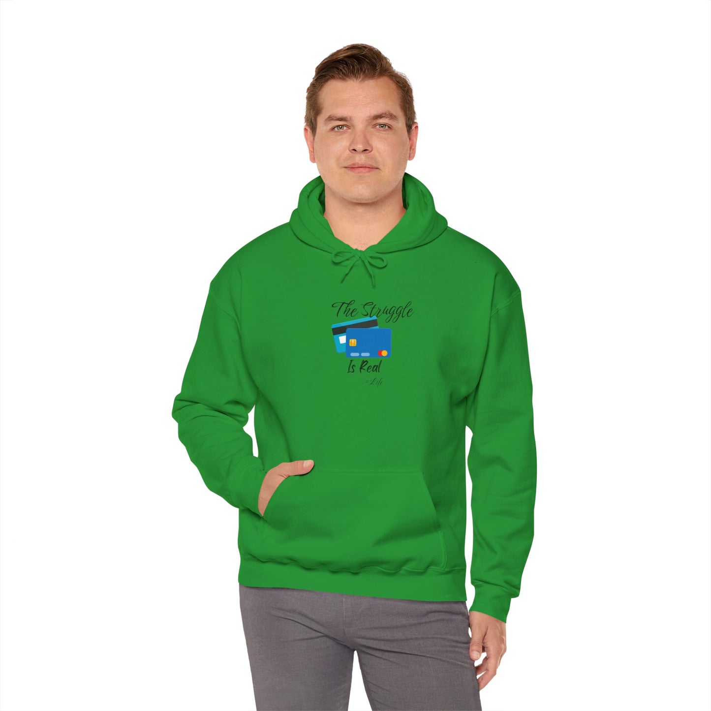 The Struggle is Real Hoodie Unisex Heavy Blend Sweatshirt Pullover Sweater Hooded Sweatshirt