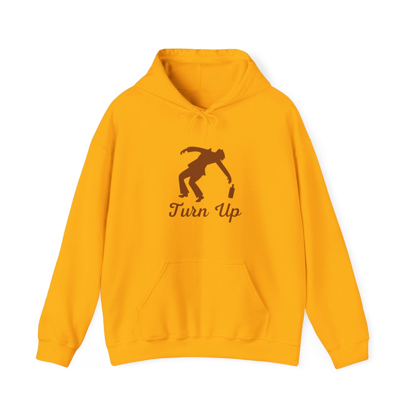 Turn Up Unisex Heavy Blend Hooded Sweatshirt Drinking Party Booze Party Shirt Drinking Shirt Party Animal Beer Alcohol Pullover Sweater