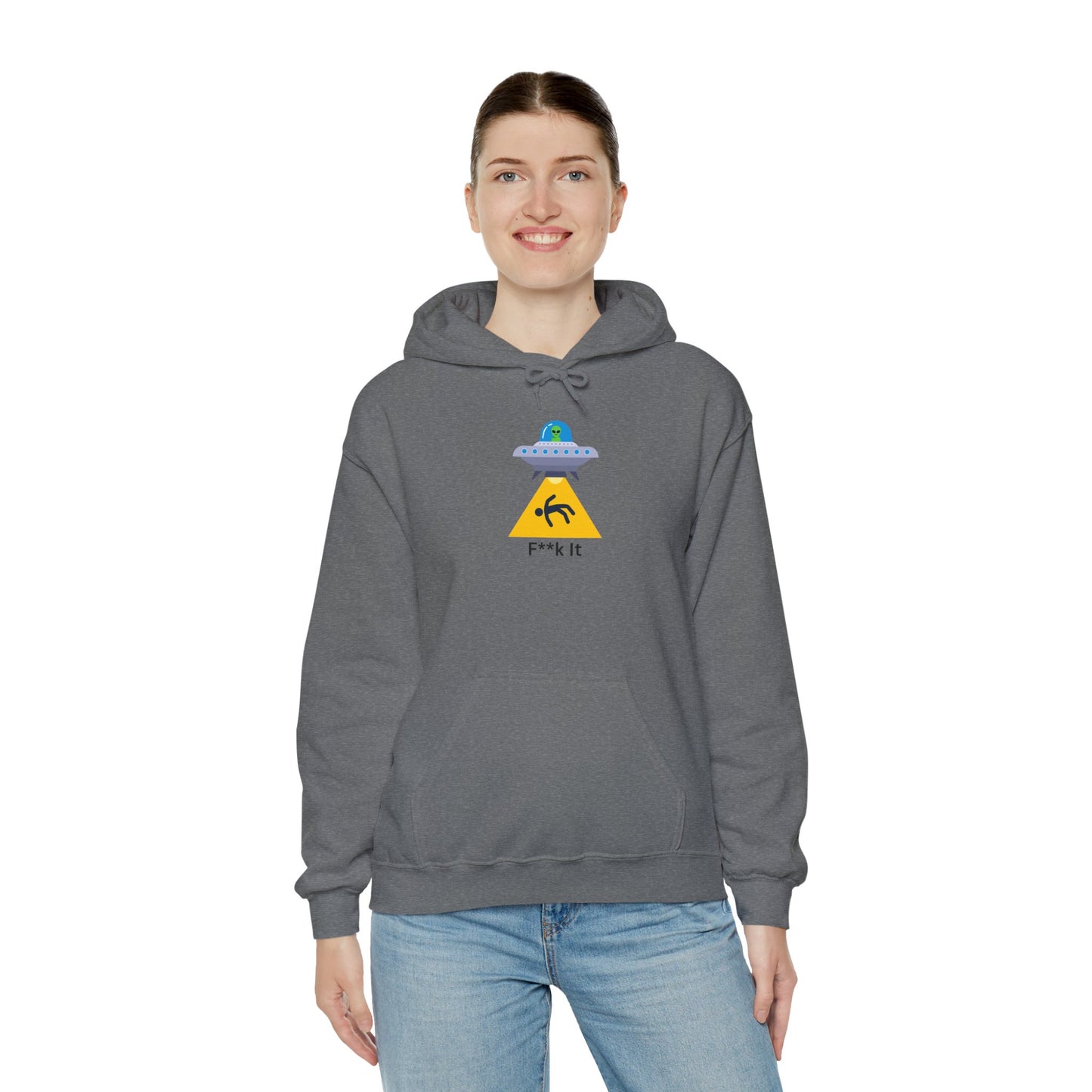 Alien Hoodie Sweater Hooded Sweatshirt Unisex Heavy Blend Pullover