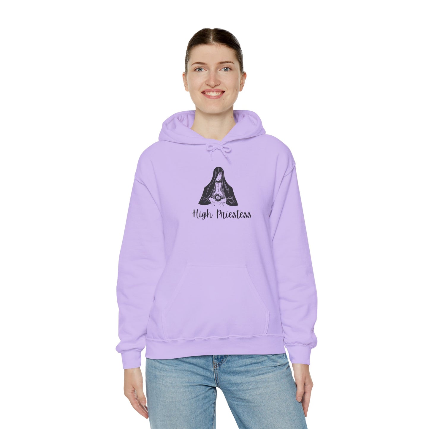 High Priestess Unisex Hoodie Spiritual & Mystical Sweatshirt Pullover Hoodie