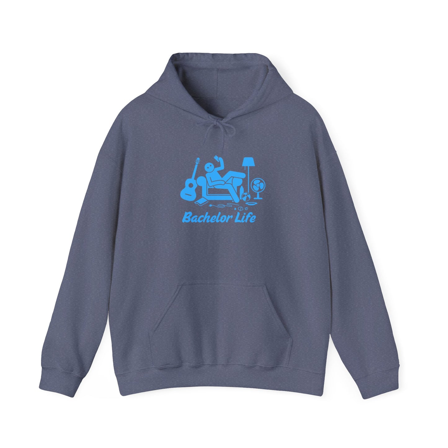 Bachelor Life Hoodie Sweater Pullover Single Man Hooded Sweatshirt Comfy Unisex Sweatshirt