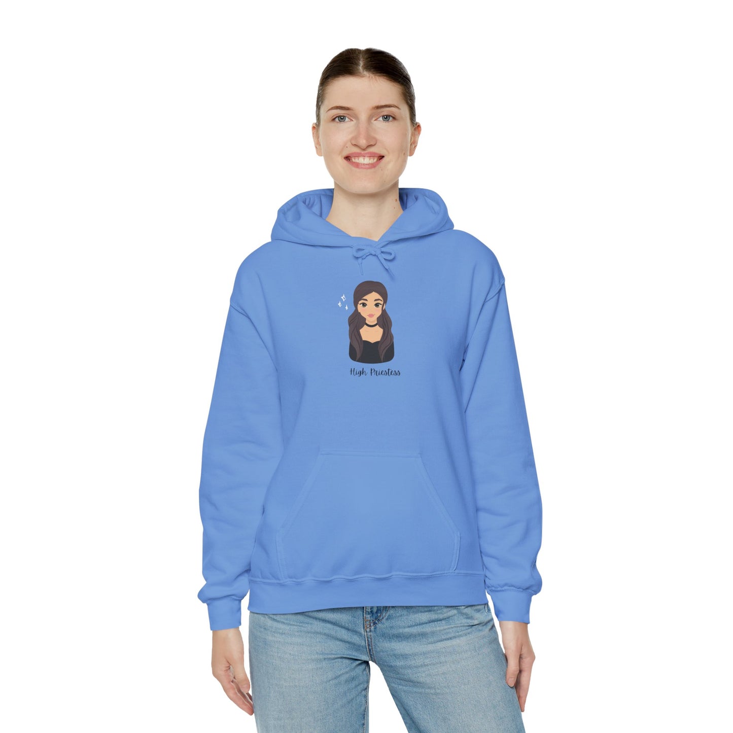 High Priestess Unisex Heavy Blend Hooded Sweatshirt Sweater Pullover Hoodie