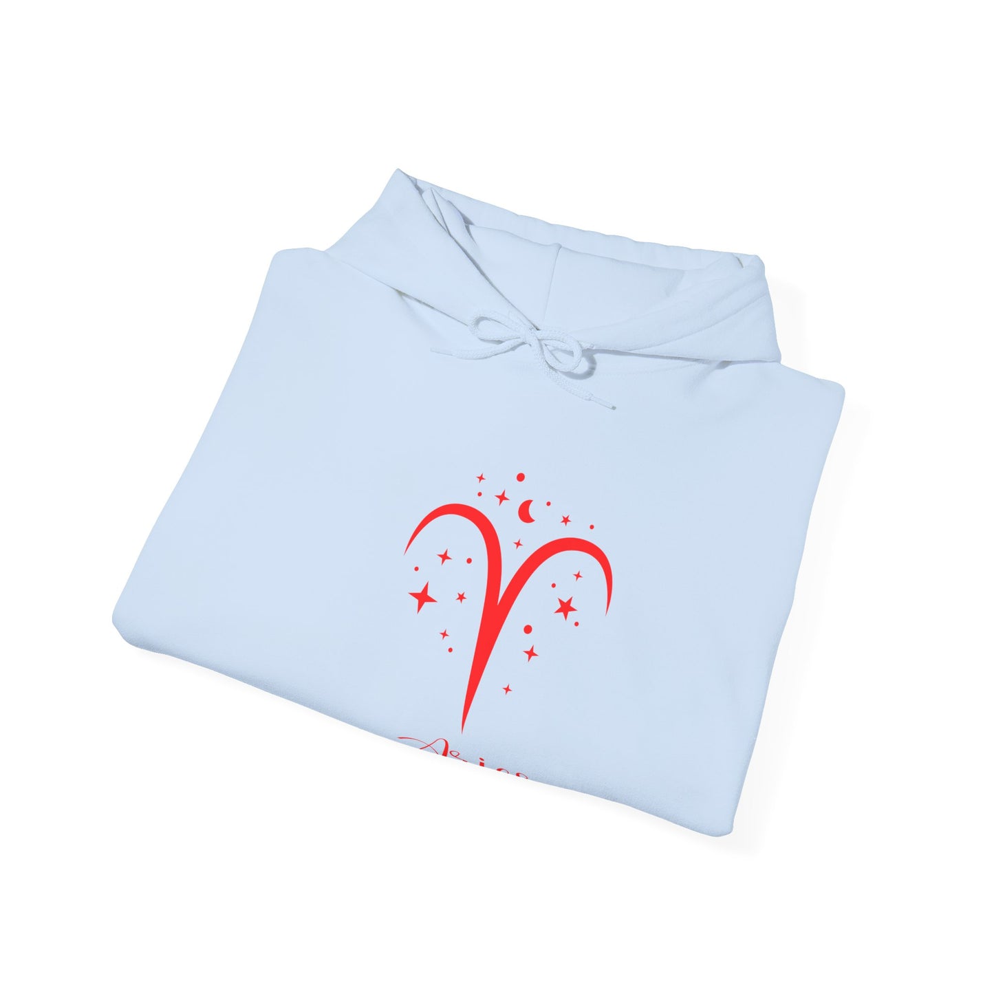 Aries Zodiac Sign Unisex Heavy Blend Hooded Sweatshirt