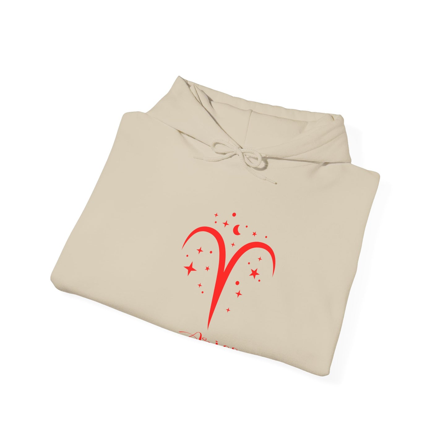 Aries Zodiac Sign Unisex Heavy Blend Hooded Sweatshirt