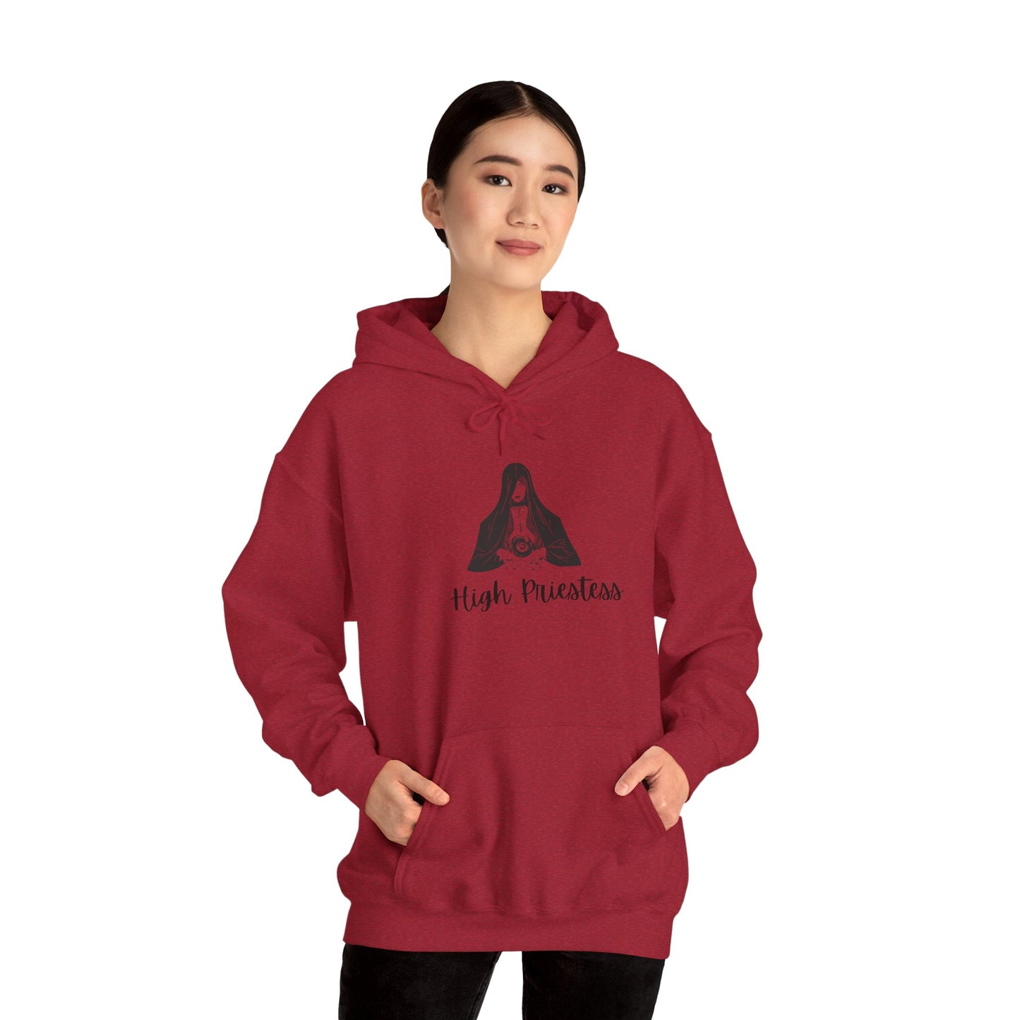 High Priestess Unisex Hoodie Spiritual & Mystical Sweatshirt Pullover Hoodie