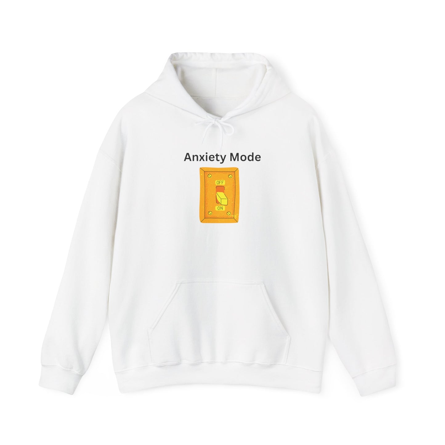 Anxiety Mode Hoodie Unisex Pullover Hooded Sweatshirt Pullover Sweater