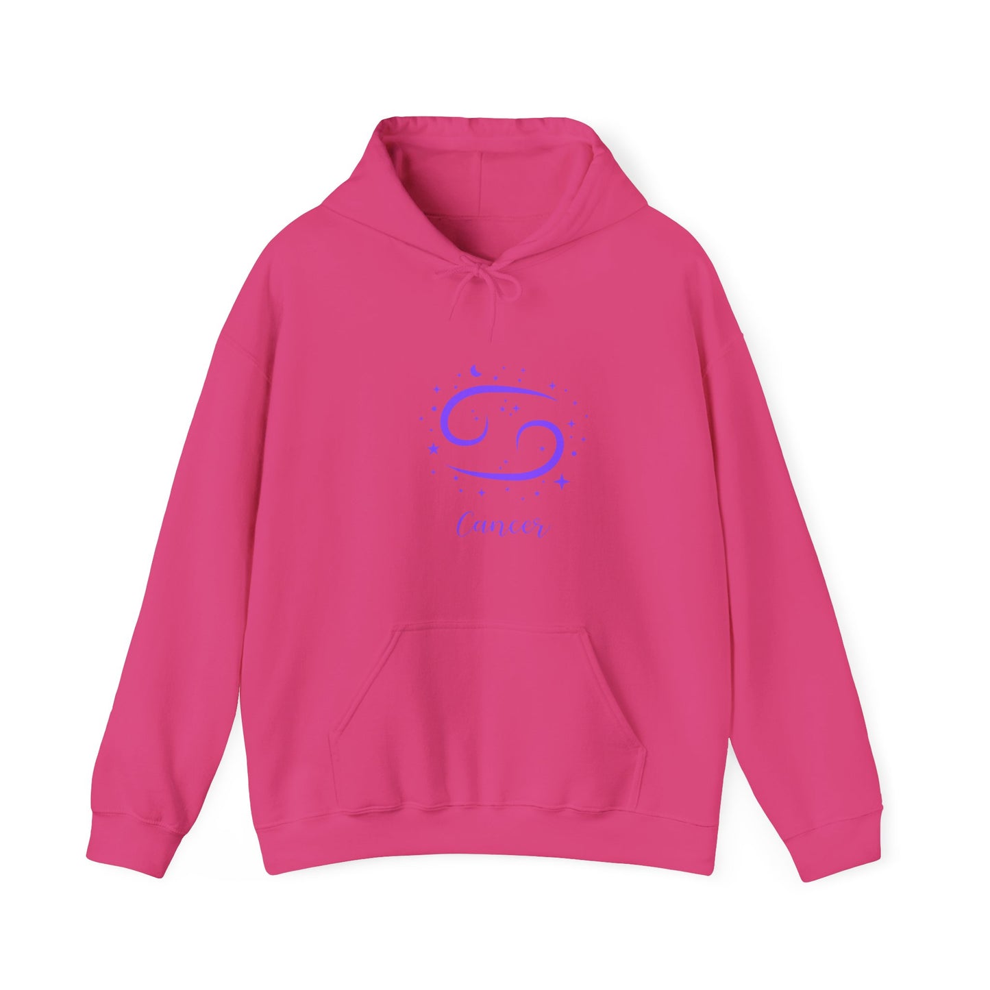 Cancer Zodiac Unisex Heavy Blend Hooded Sweatshirt Astrology June July August Birthday Pullover Hoodie Sweater