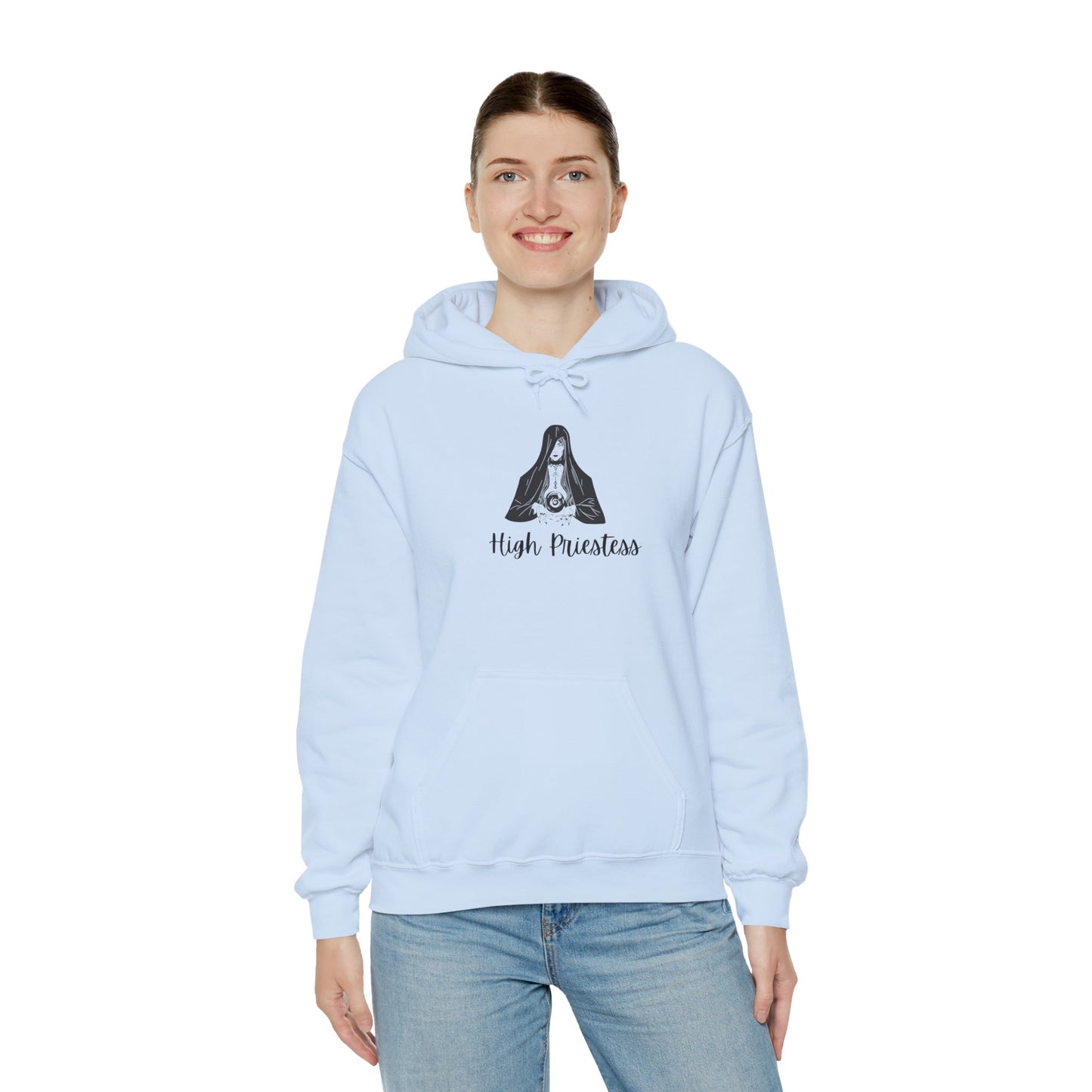 High Priestess Unisex Hoodie Spiritual & Mystical Sweatshirt Pullover Hoodie