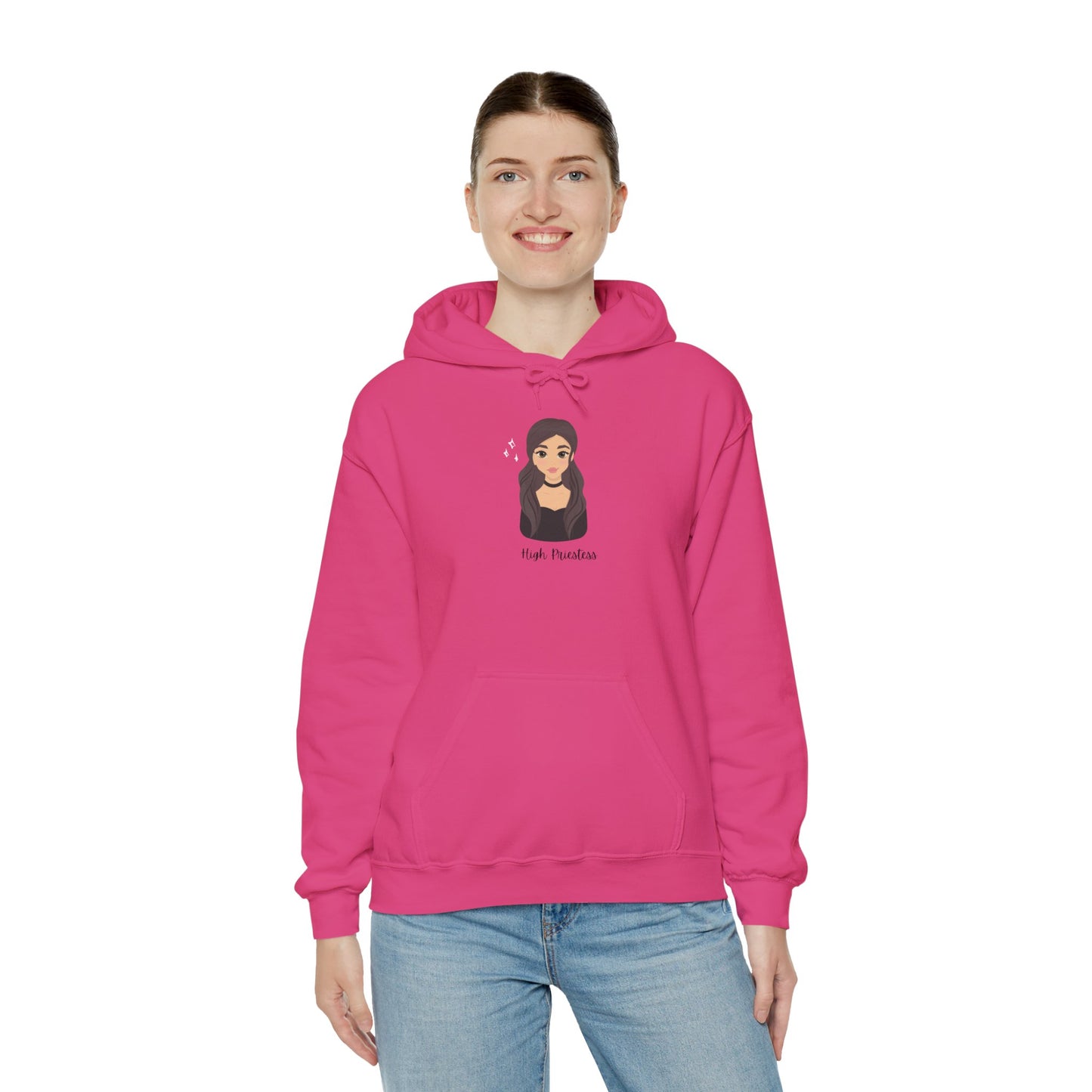 High Priestess Unisex Heavy Blend Hooded Sweatshirt Sweater Pullover Hoodie