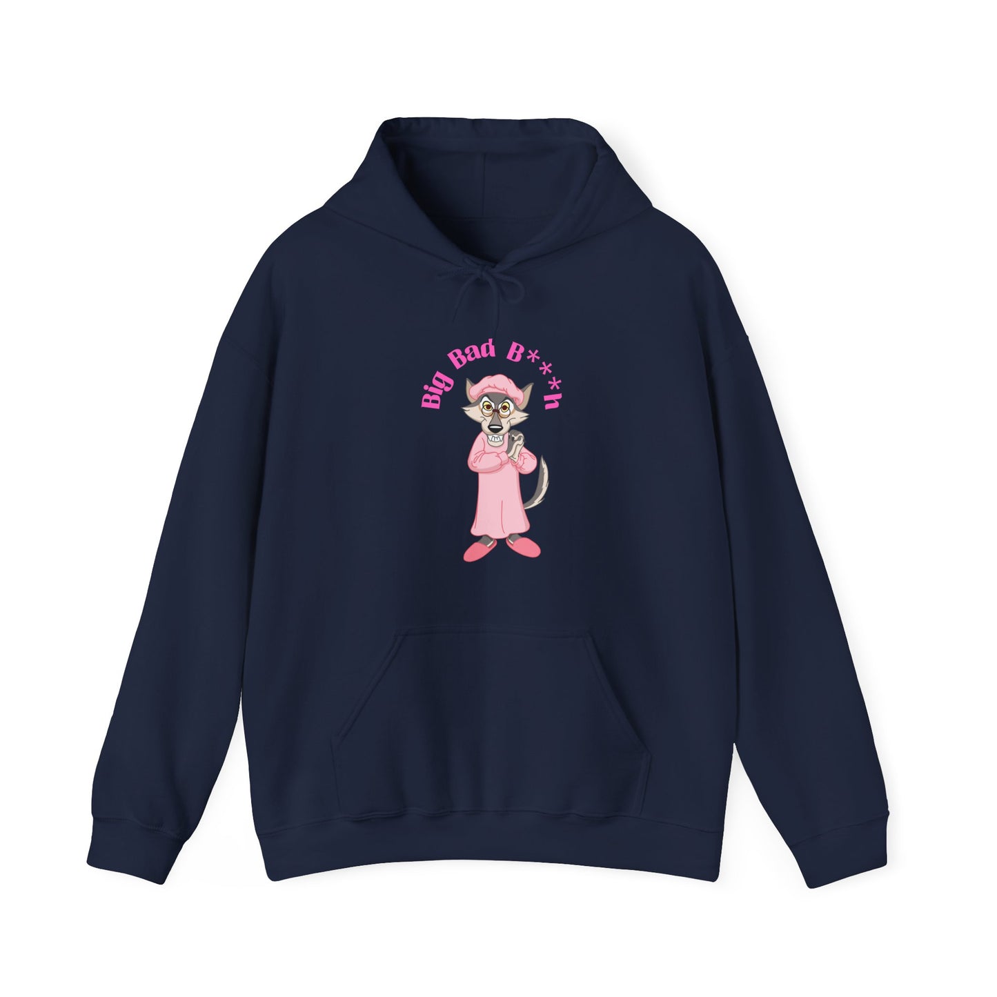 Big Bad B*tch Unisex Heavy Blend Hooded Sweatshirt Mean Girls Boss Goddess Hoodie Sweater Pullover