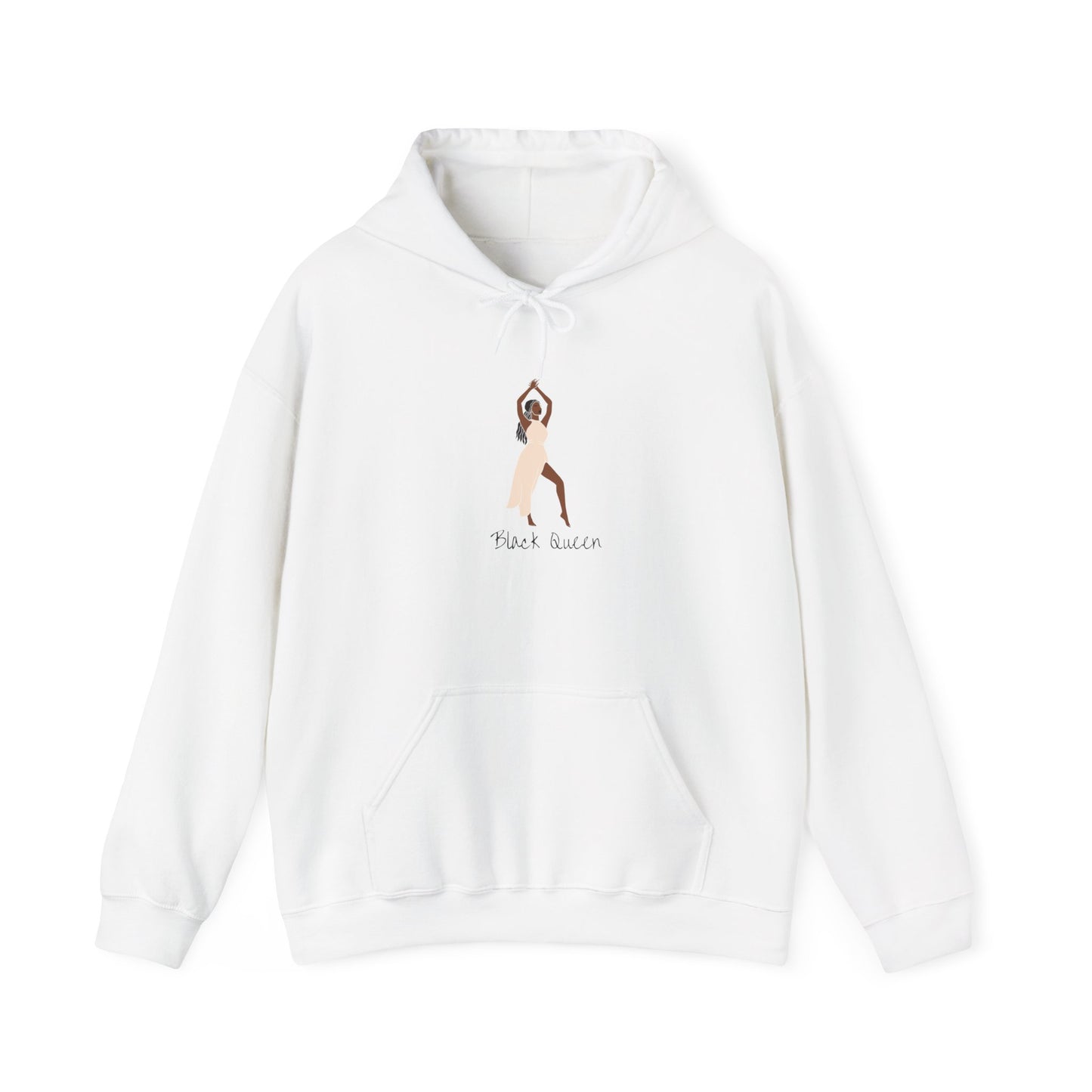 Black Queen Hoodie - Unisex Heavy Blend™ Sweatshirt Pullover Sweater Hoodie